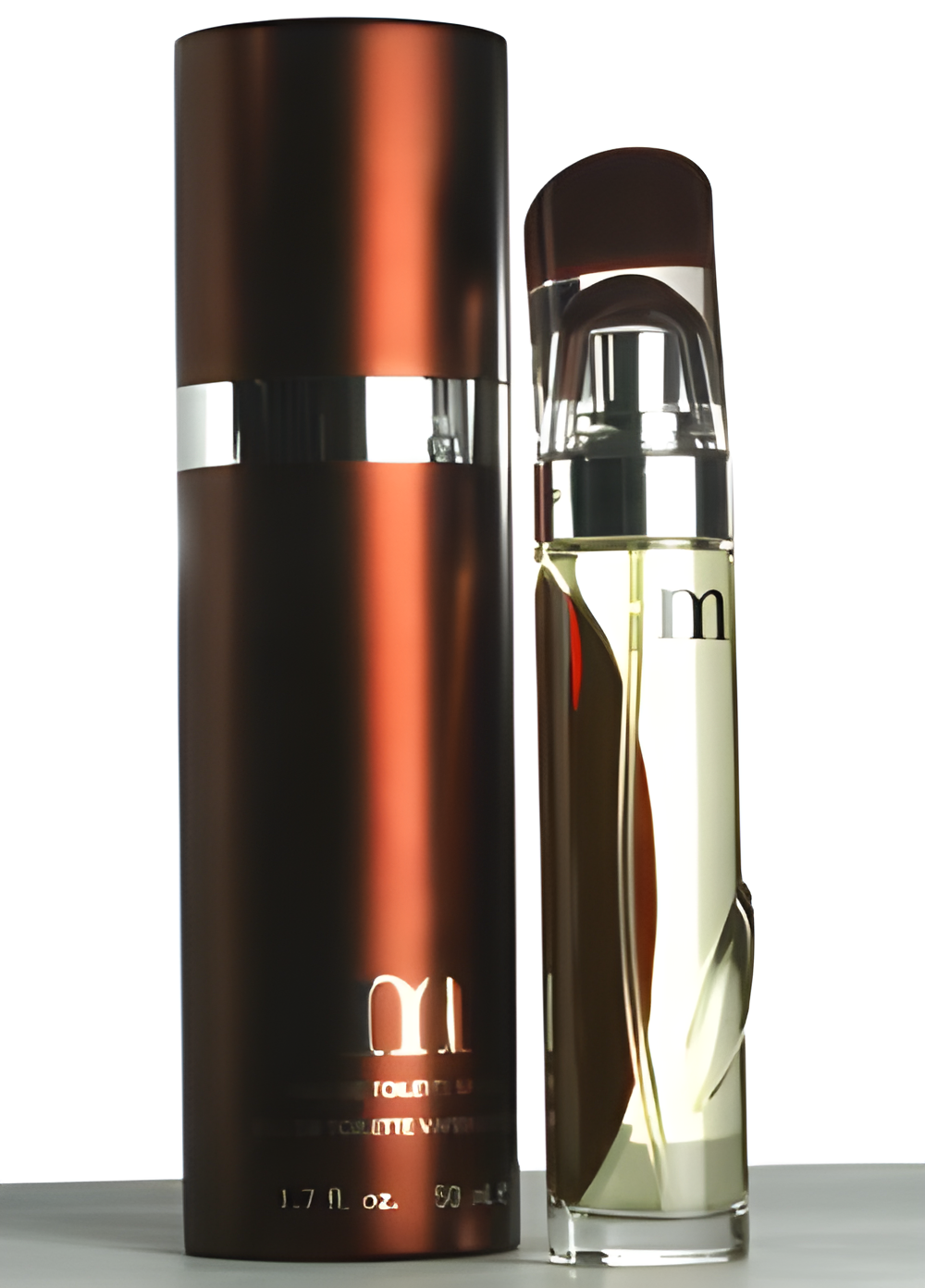 Perry Ellis M by Perry Ellis perfume bottle