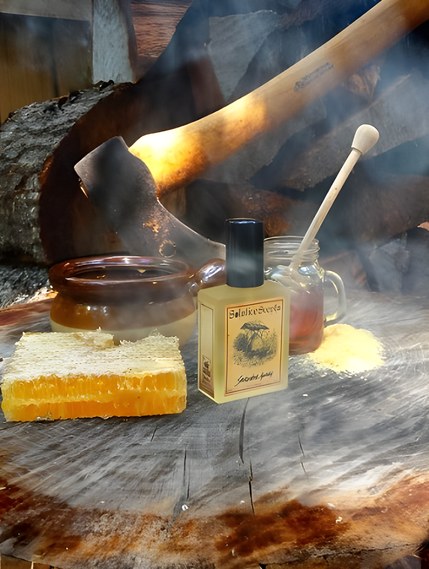Smokewood Apiary by Solstice Scents perfume bottle