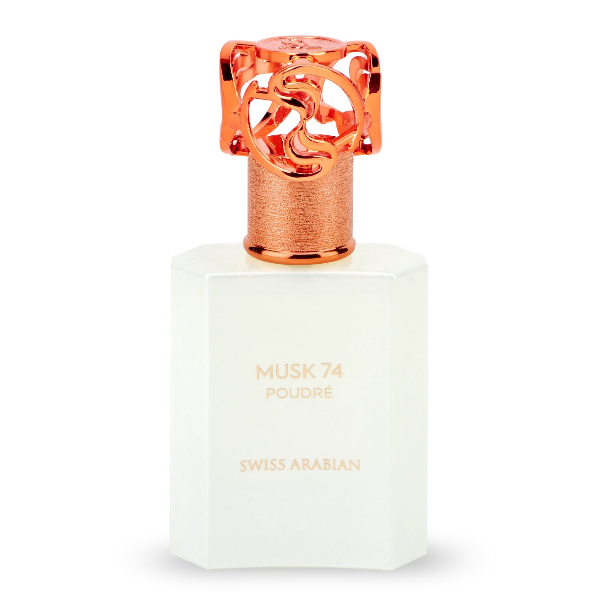 Musk 74 Poudre by Swiss Arabian perfume bottle