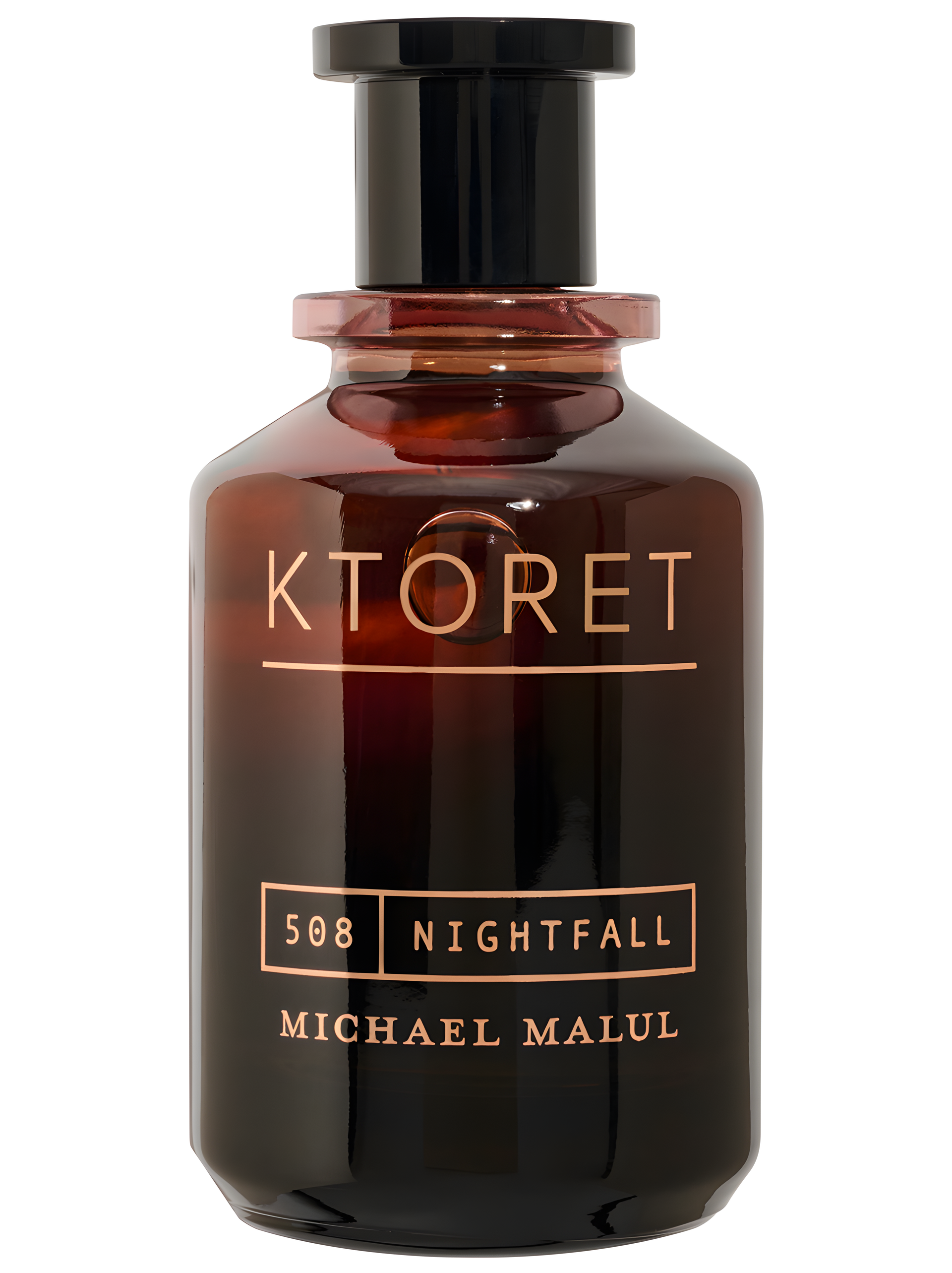 508 Nightfall by Michael Malul London perfume bottle