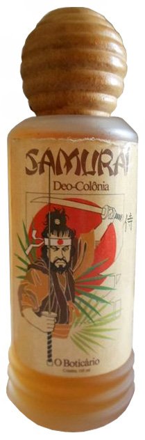 Samurai by O Boticário perfume bottle