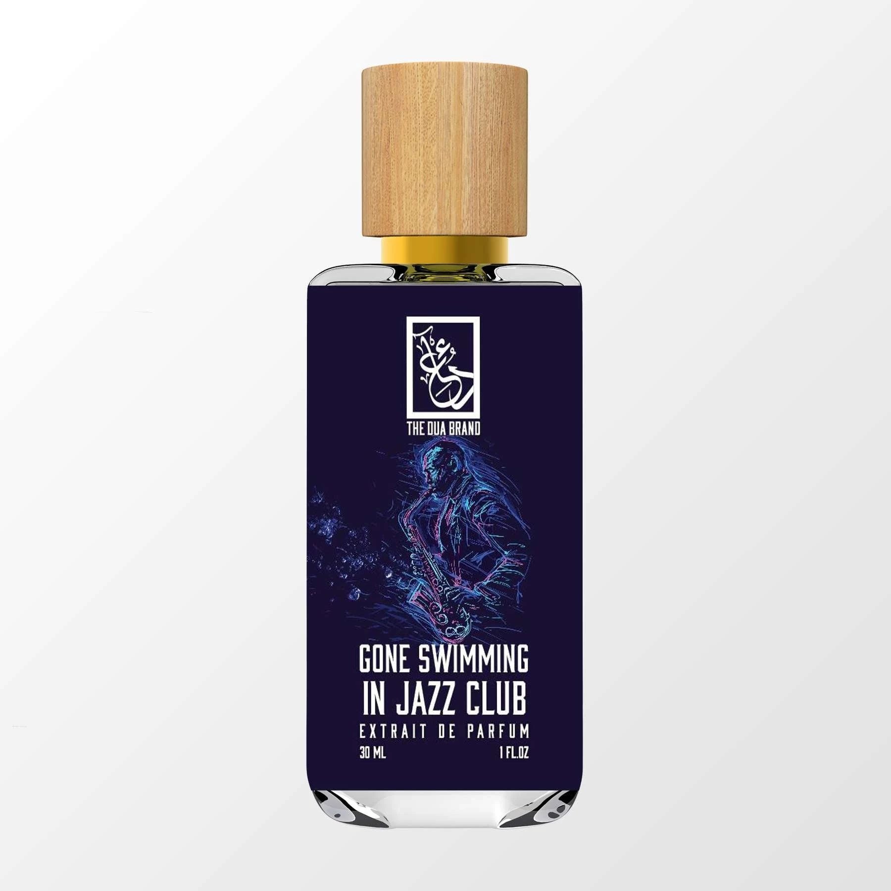 Gone Swimming in the Jazz Club by The Dua Brand perfume bottle