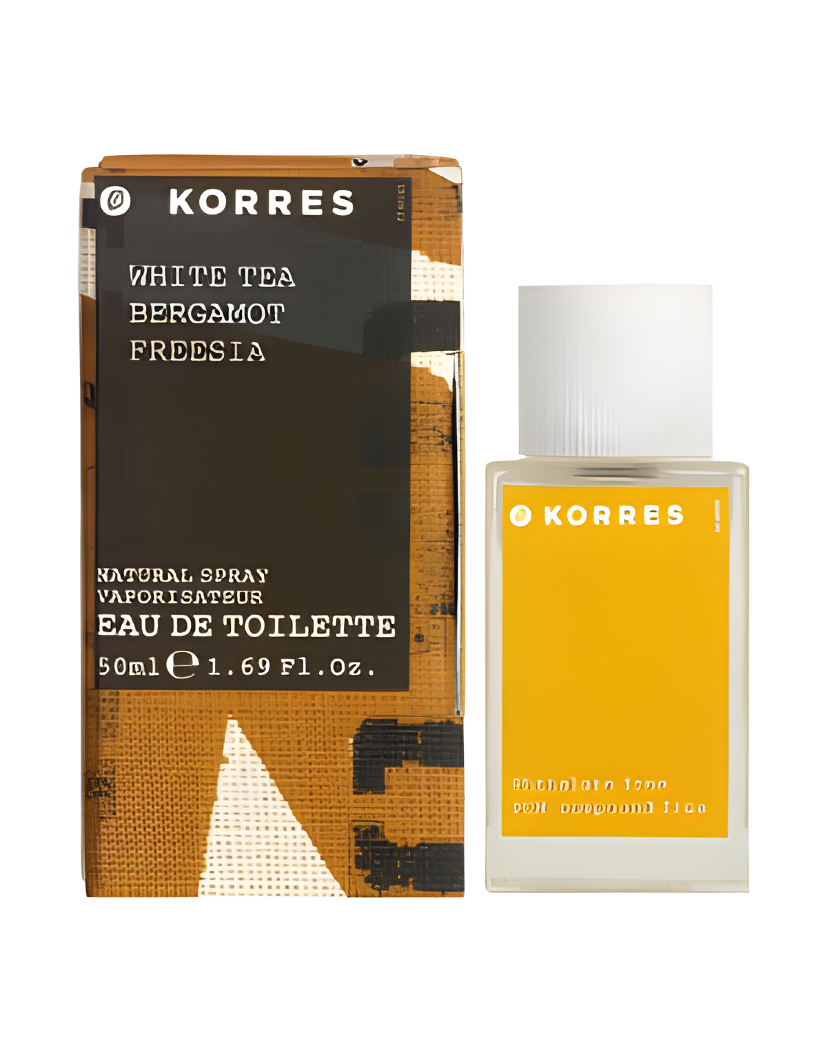White Tea Bergamot Freesia by Korres perfume bottle