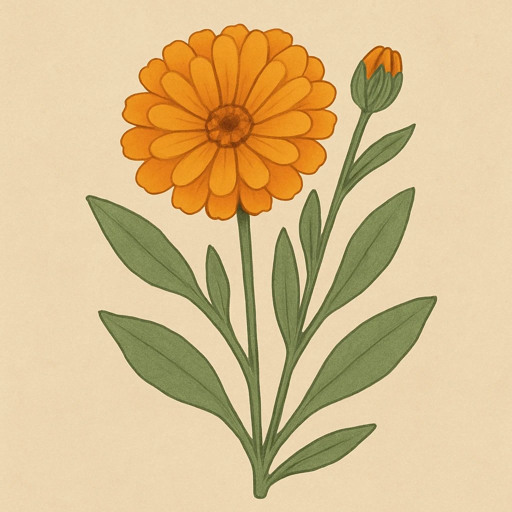 Picture of Pot Marigold note