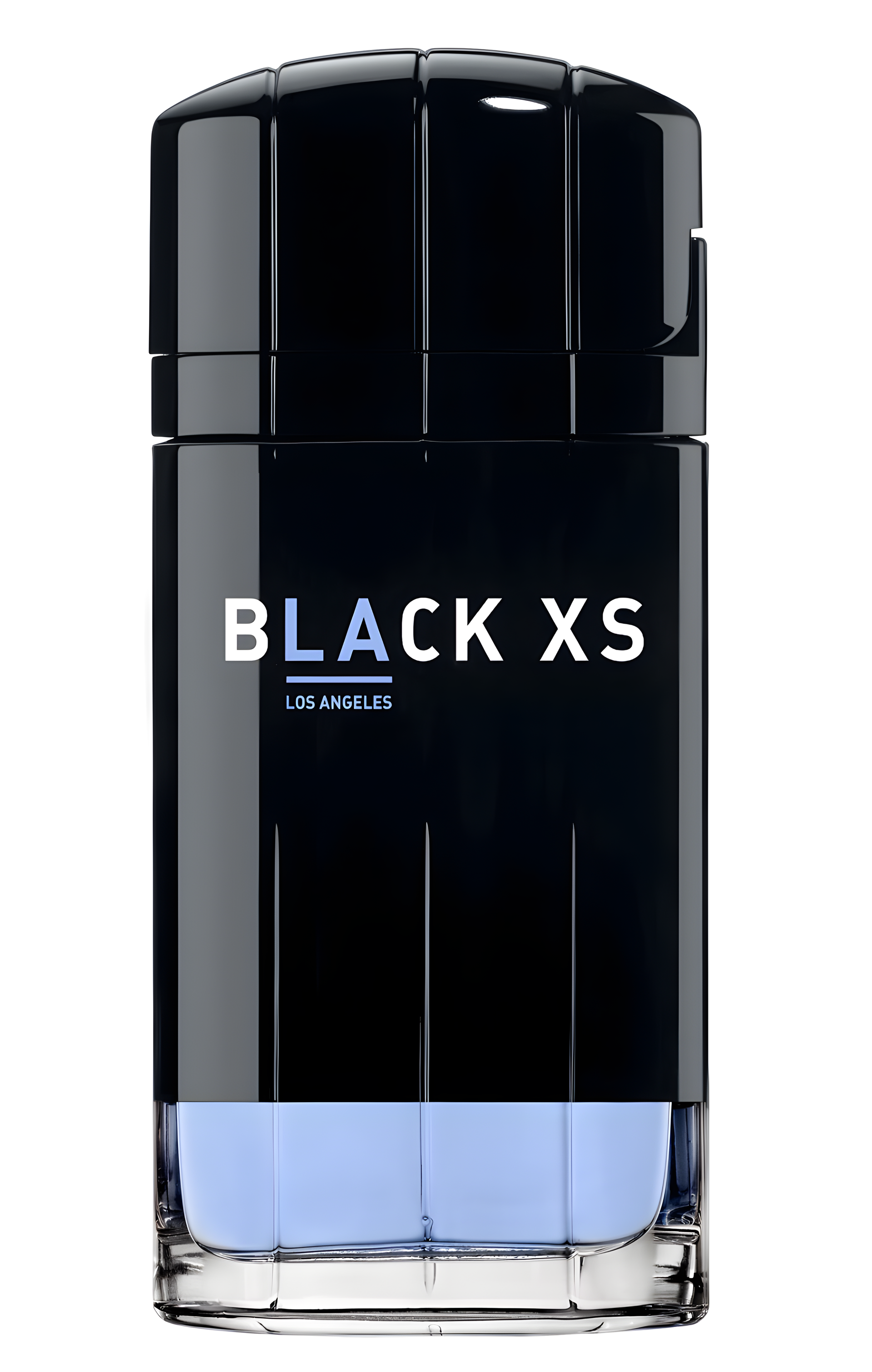 Black XS Los Angeles for Him by Rabanne perfume bottle