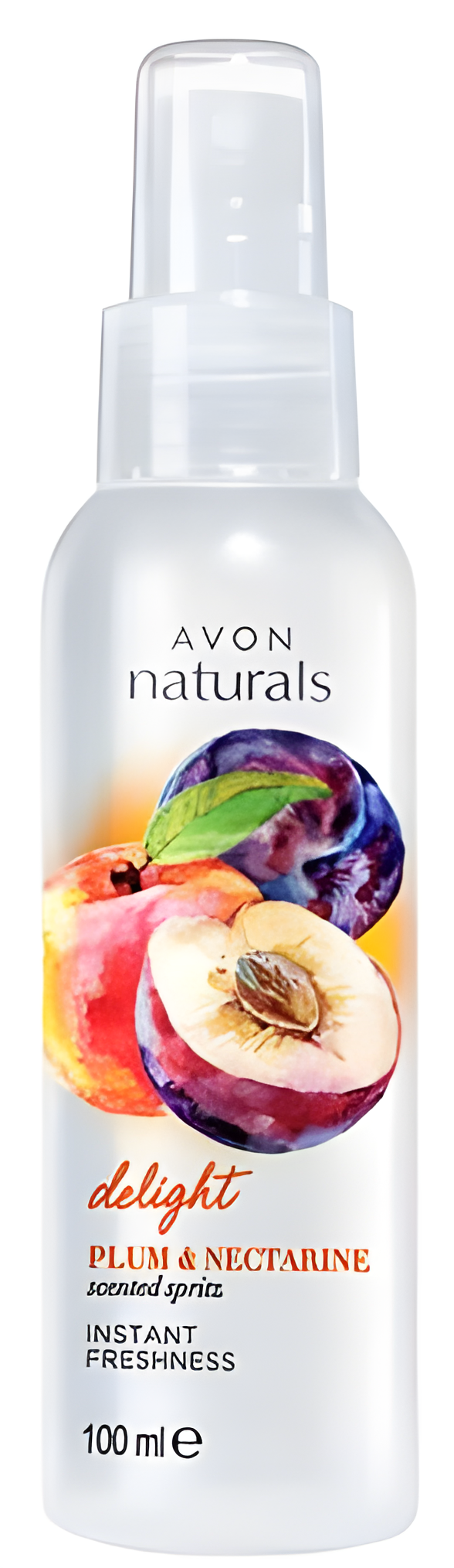 Naturals Plum & Nectarine by Avon perfume bottle