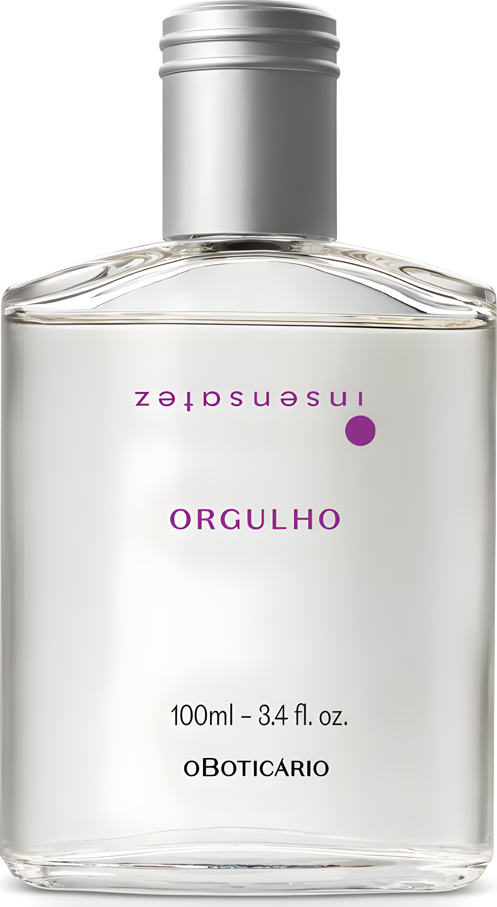 Insensatez Orgulho by O Boticário perfume bottle