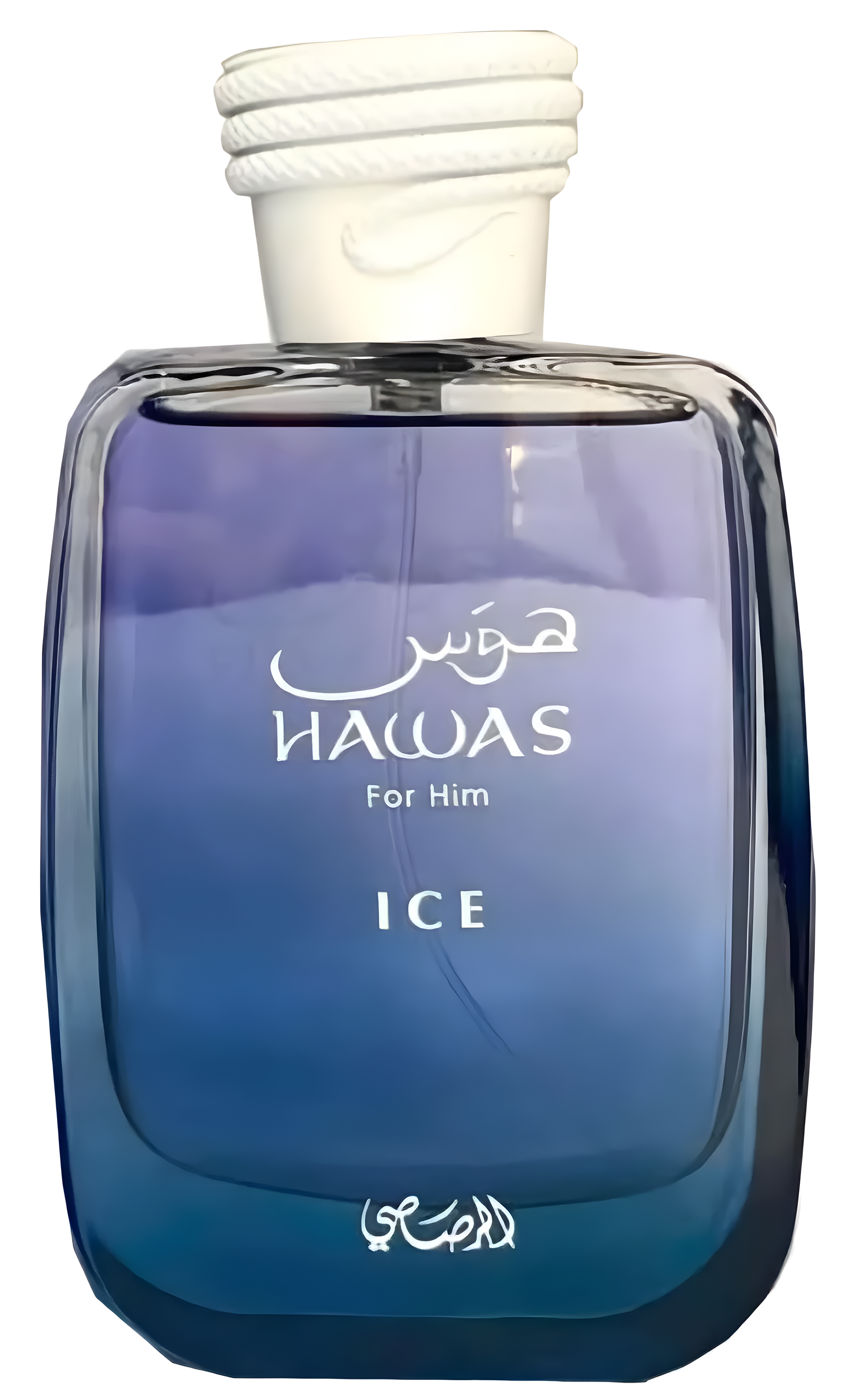 Hawas Ice for Him by Rasasi perfume bottle