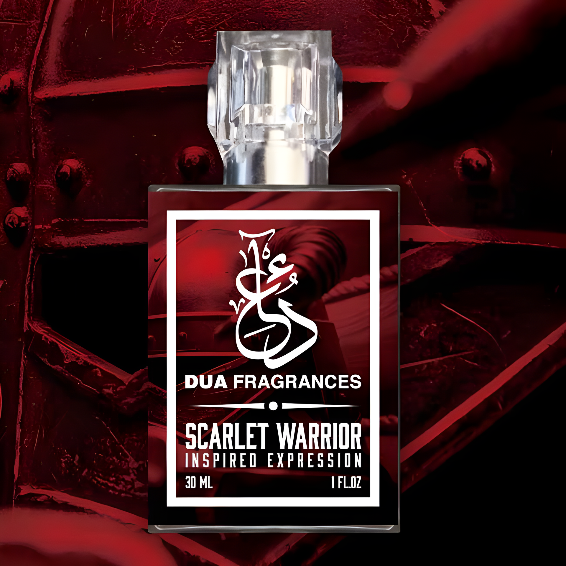 Scarlet Warrior by The Dua Brand perfume bottle