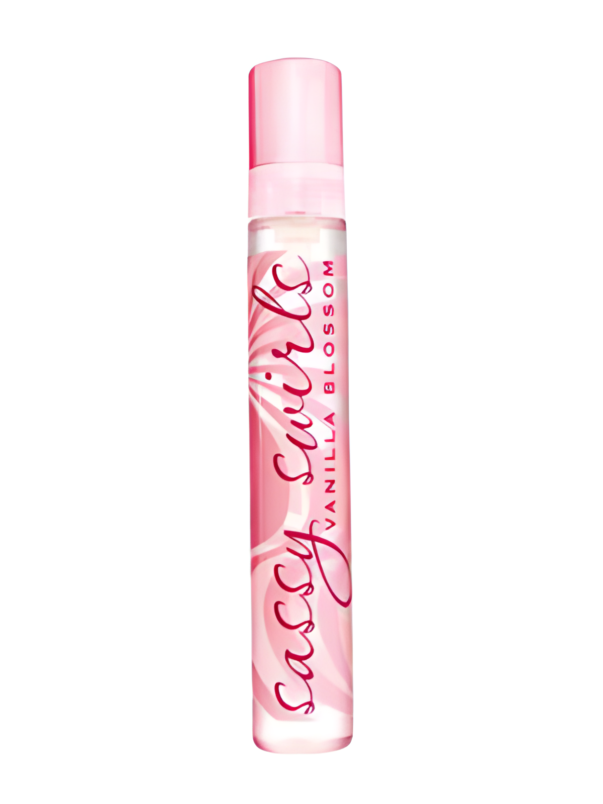 Sassy Swirls Vanilla Blossom by Avon perfume bottle