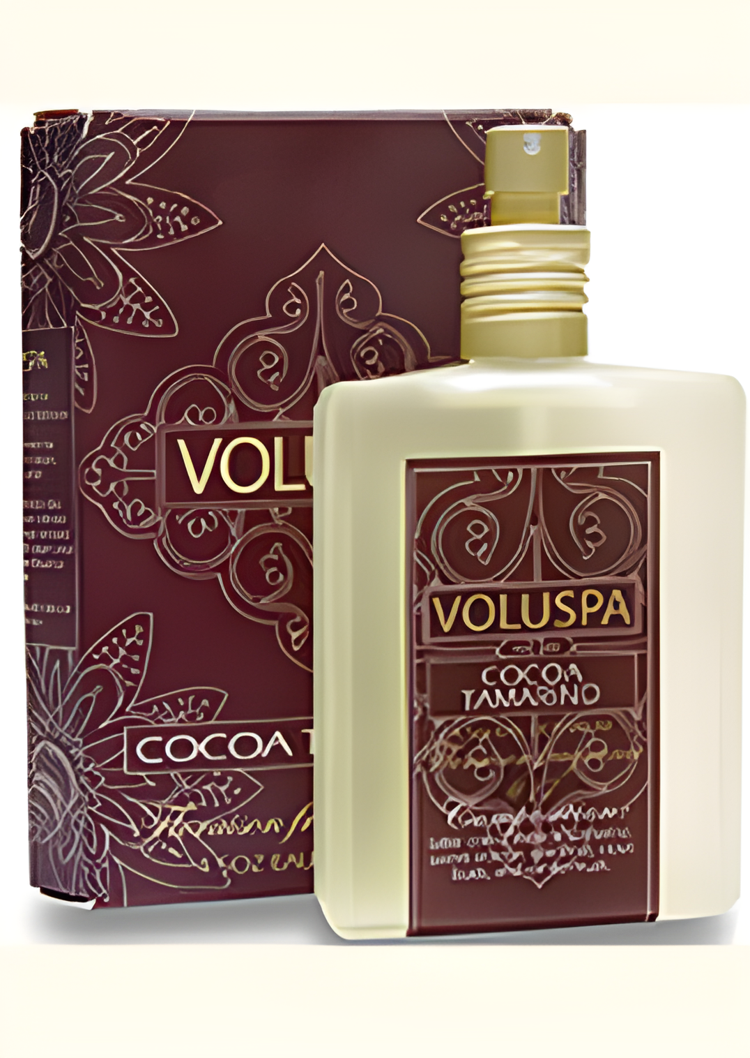 Cocoa Tamarind by Voluspa perfume bottle