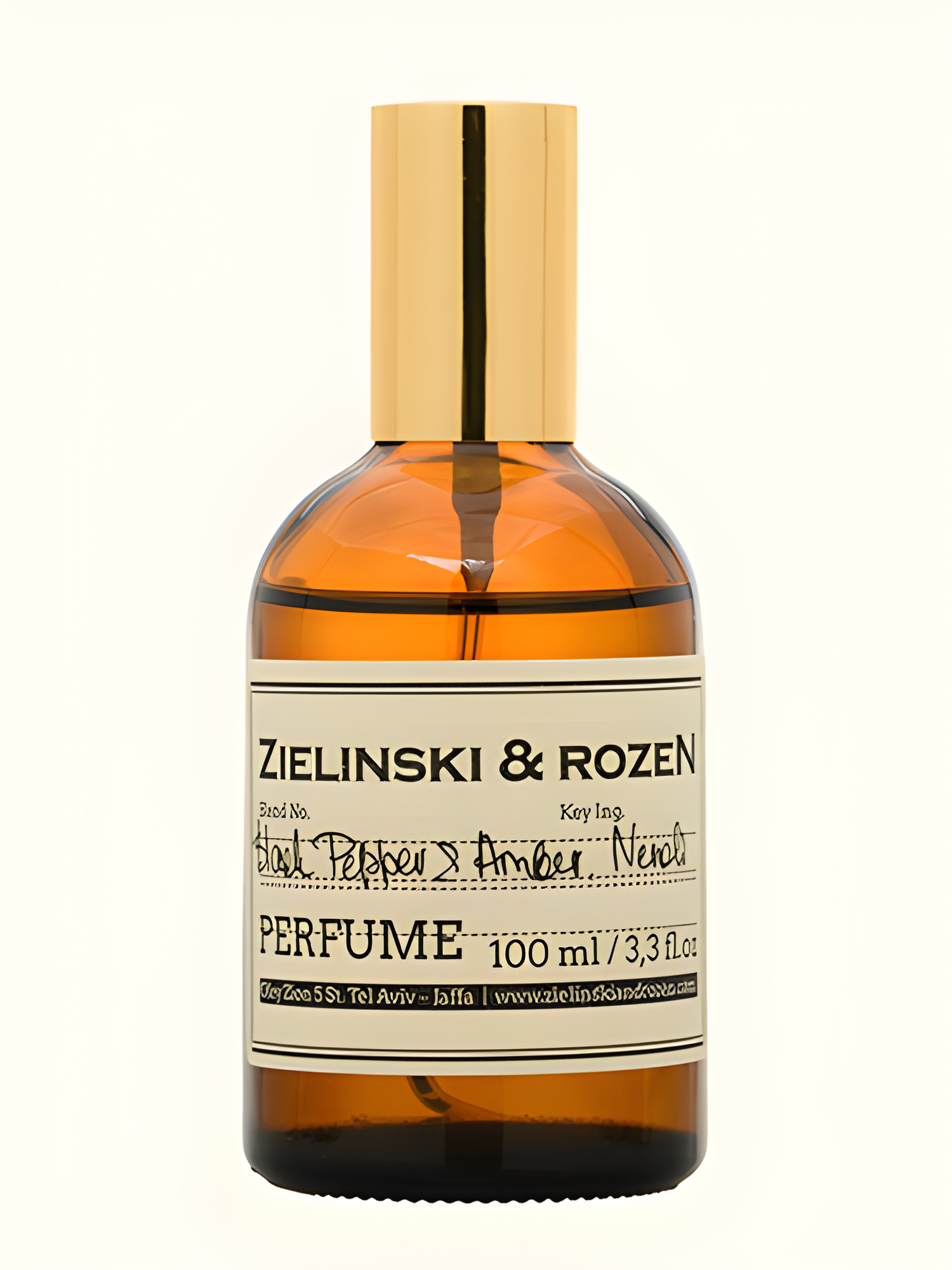Black Pepper & Amber, Neroli by Zielinski & Rozen perfume bottle