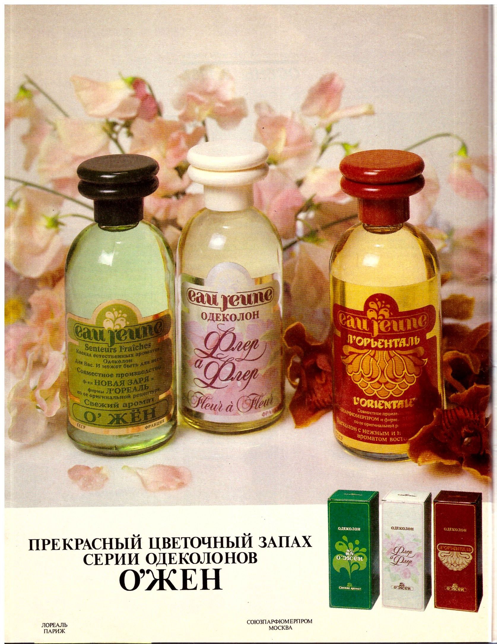 Eau Jeune L'Orientale by Новая Заря (The New Dawn) perfume bottle