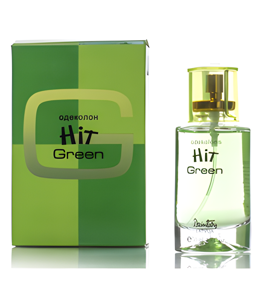 Hit Green by Dzintars perfume bottle