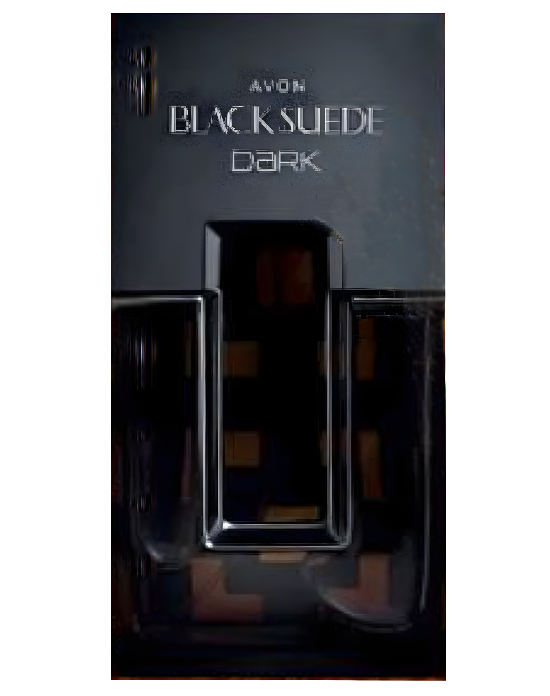 Black Suede Dark by Avon perfume bottle