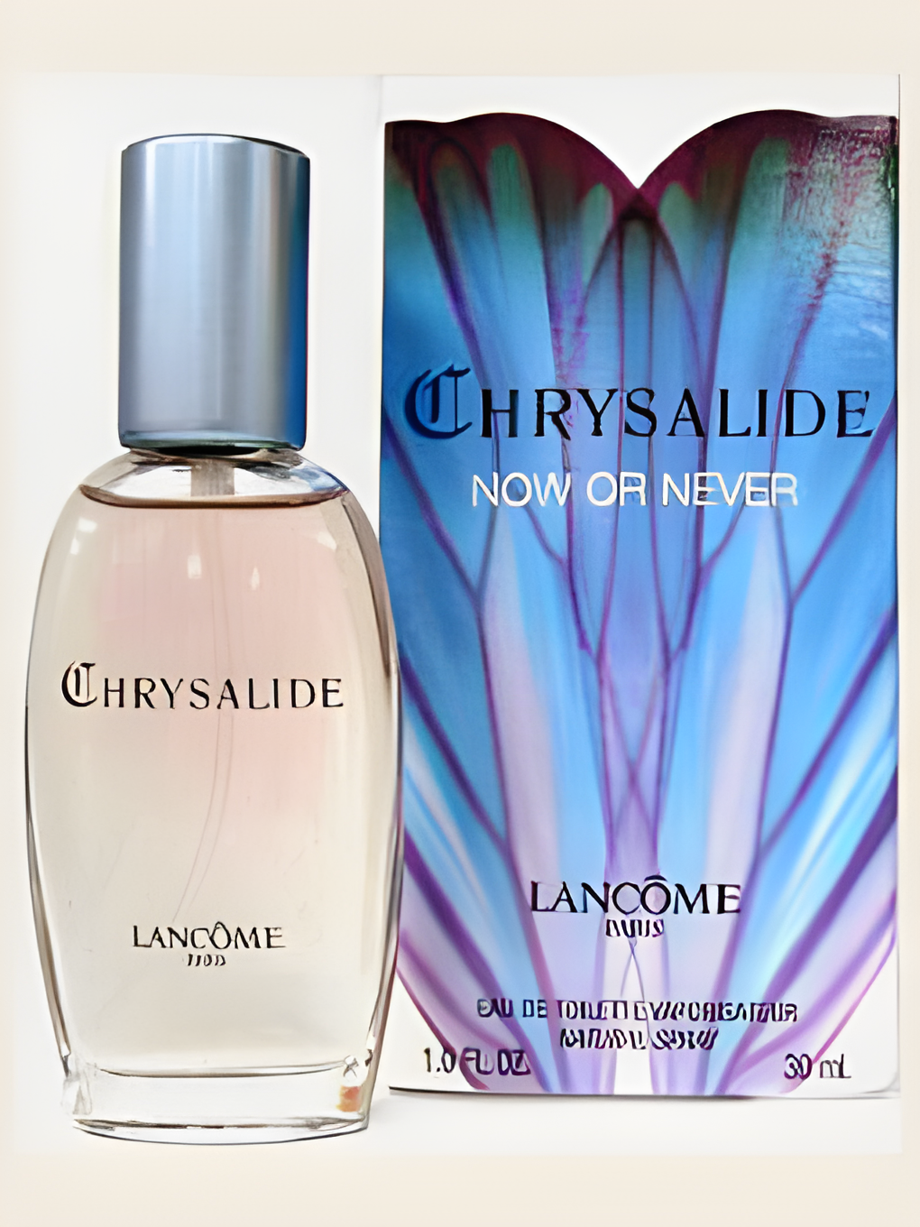 Chrysalide Now or Never by Lancôme perfume bottle