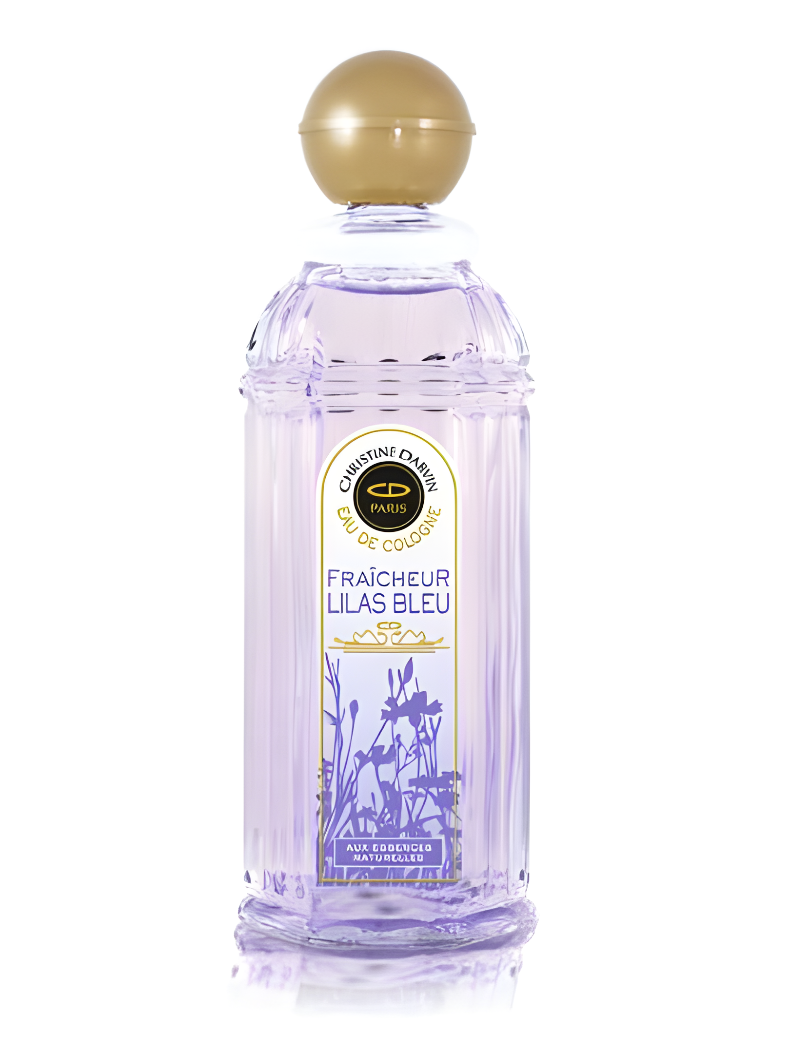 Eau de Cologne Fraîcheur Lilas Bleu by Christine Darvin perfume bottle