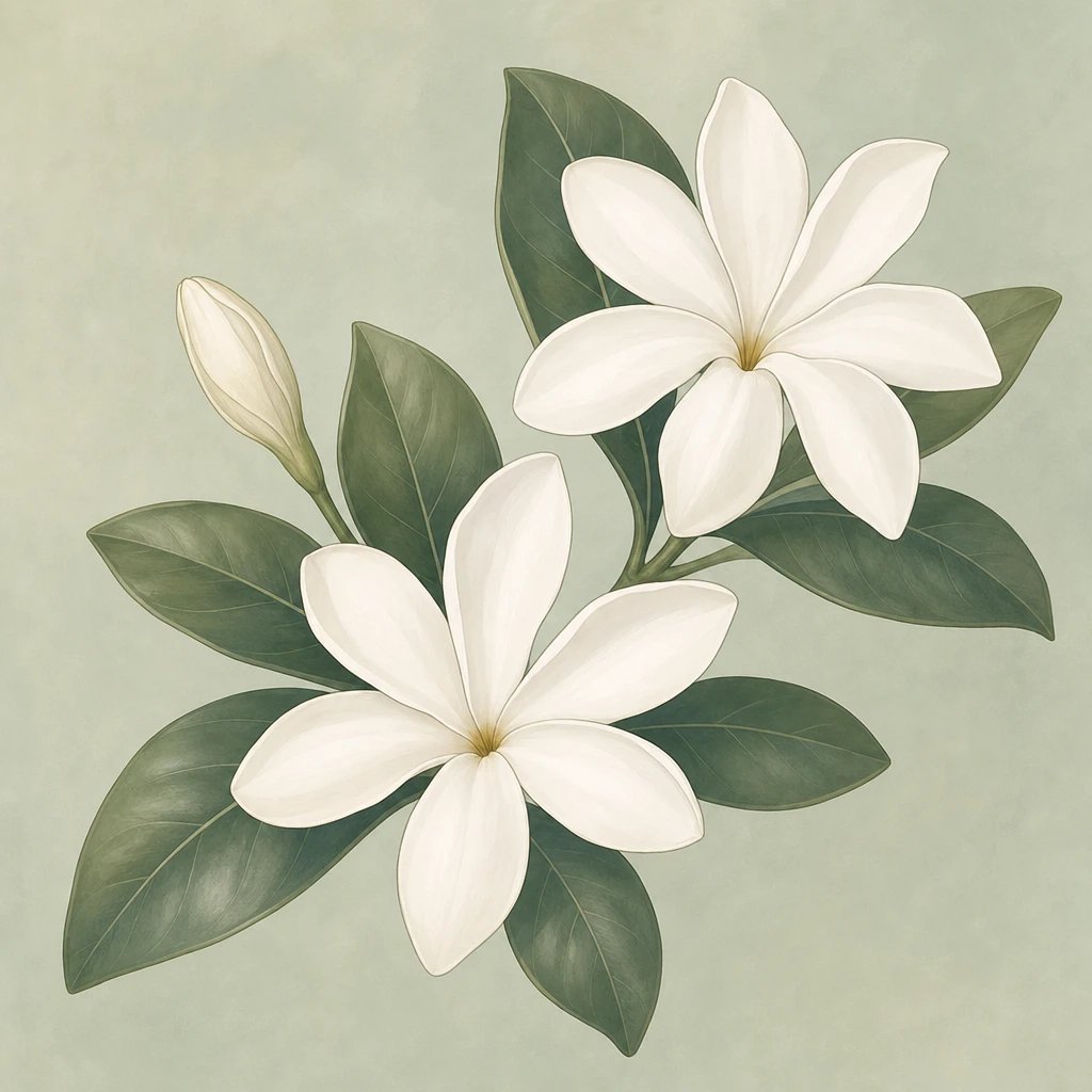 Picture of Tiare Flower note