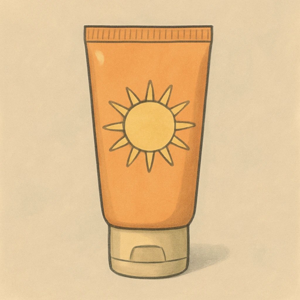 Picture of Sunscreen note