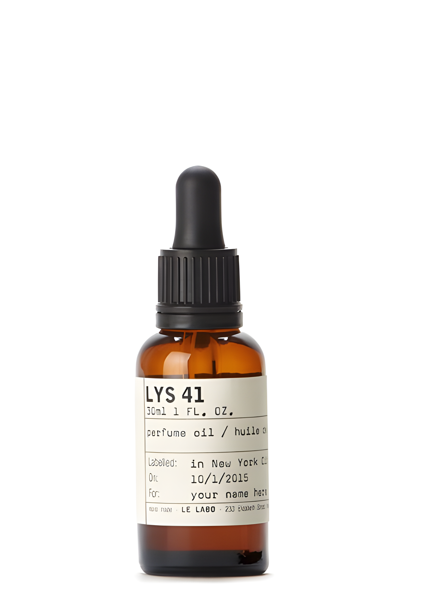 Lys 41 Perfume Oil by Le Labo perfume bottle
