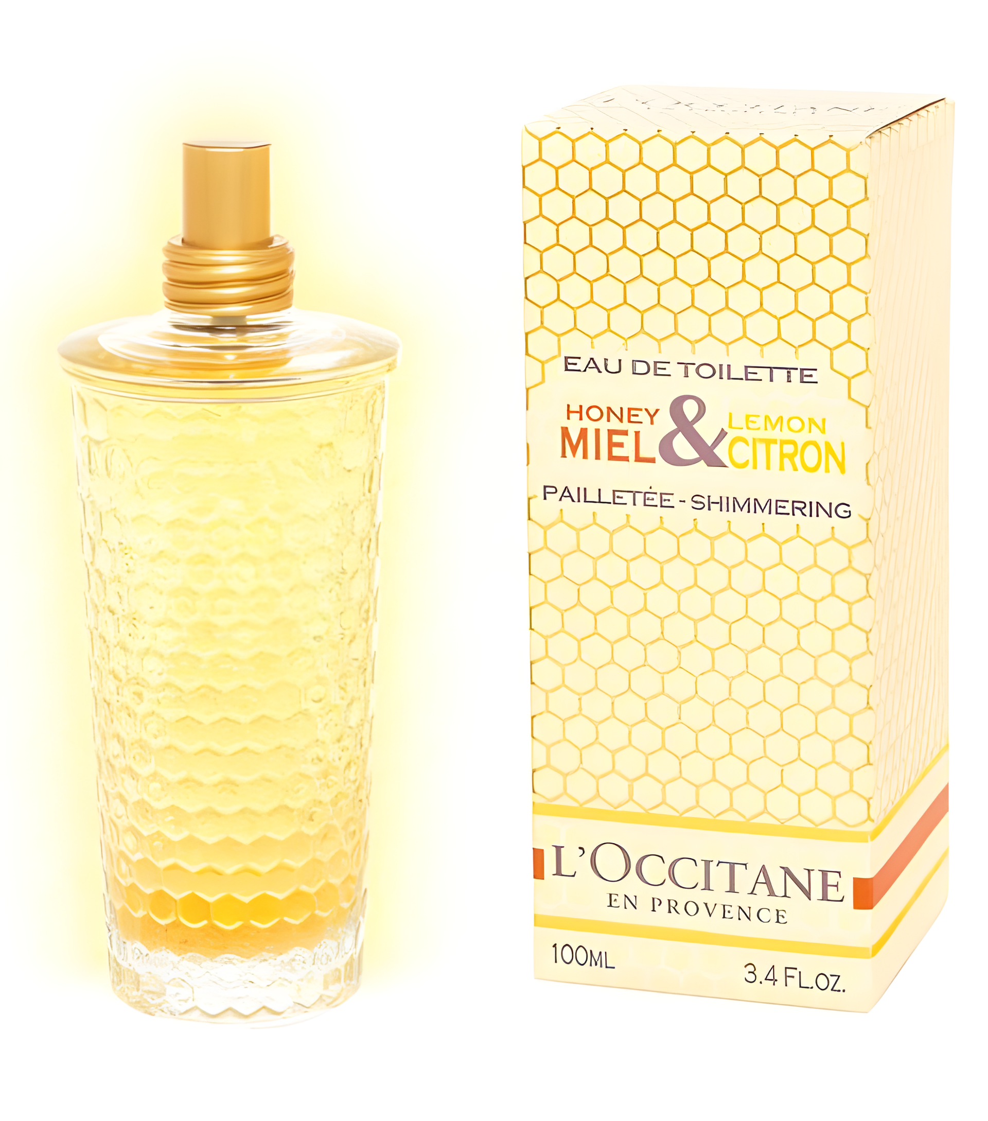 Miel & Citron Pailletee Shimmering by L'Occitane en Provence perfume bottle