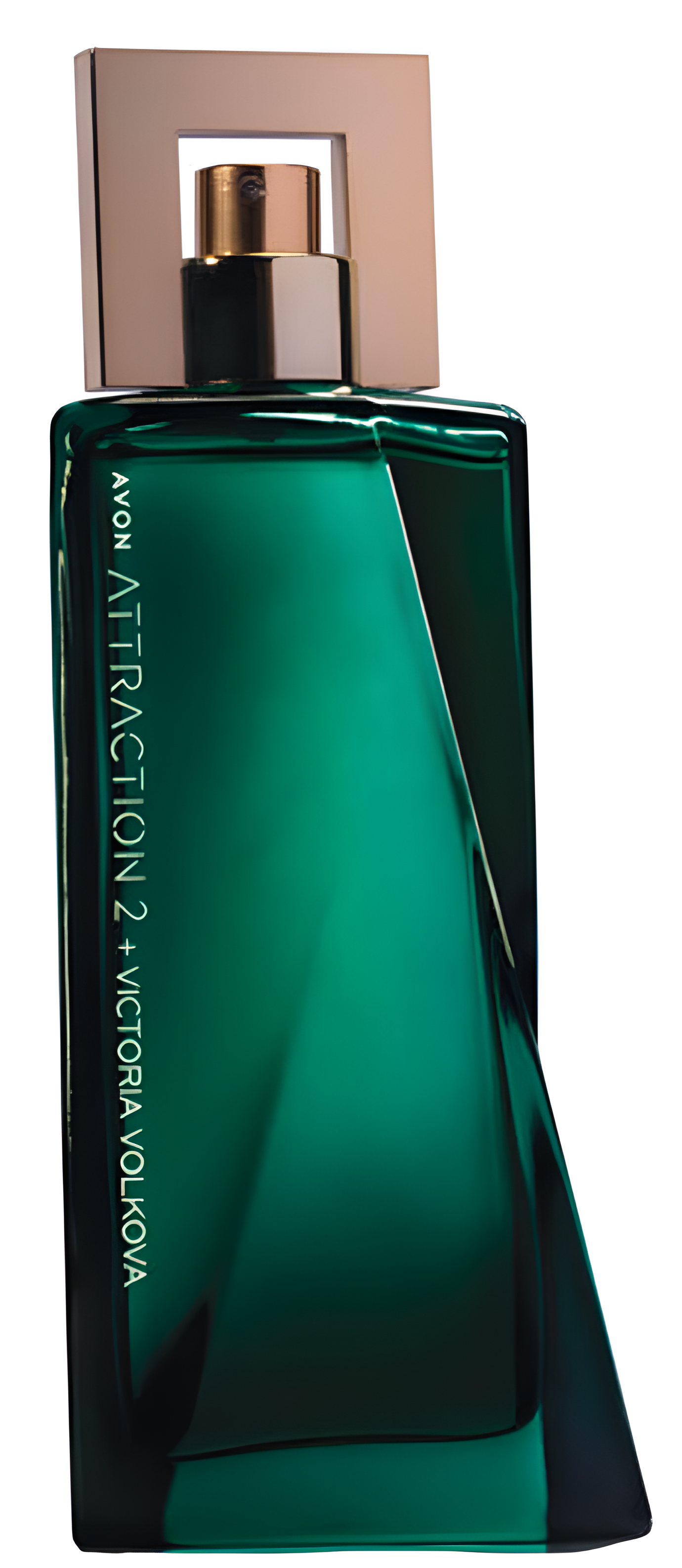 Attraction 2 + Victoria Volkova by Avon perfume bottle