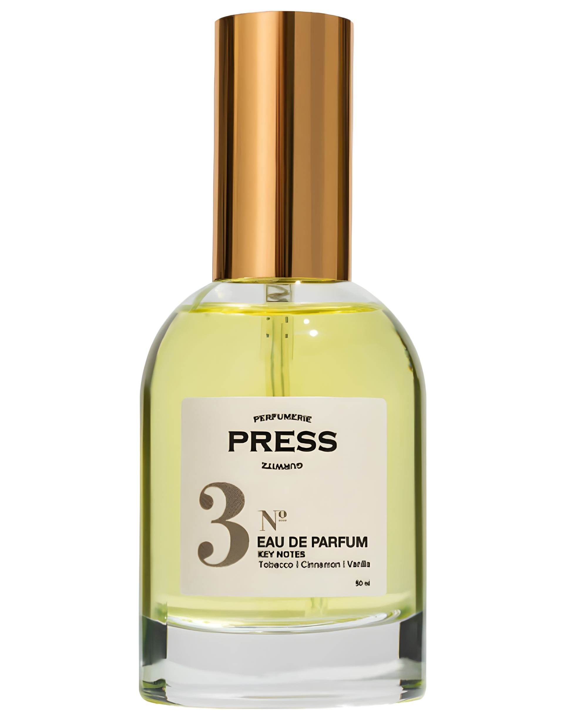 No. 3 by Press Gurwitz Perfumerie perfume bottle