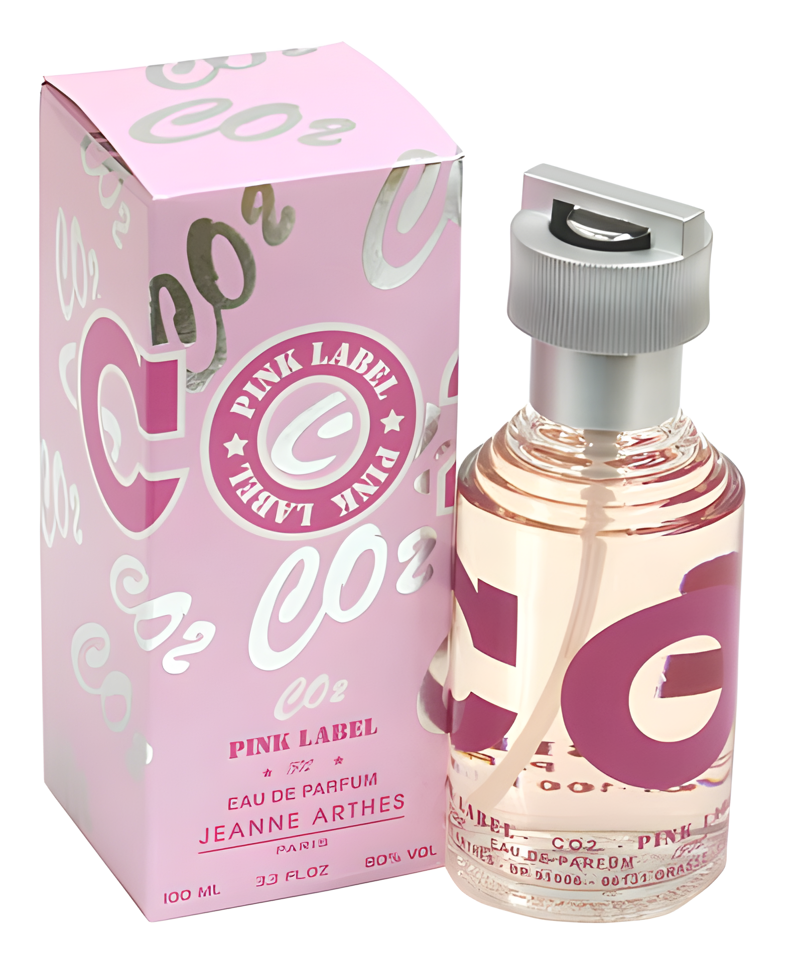 CO2 Pink Label by Jeanne Arthes perfume bottle