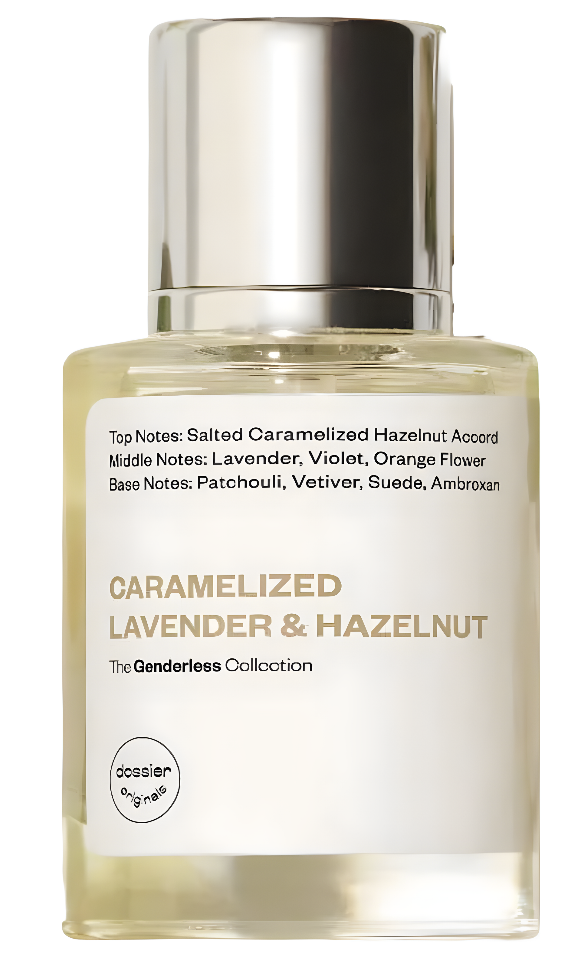 Caramelized Lavender & Hazelnut by Dossier perfume bottle