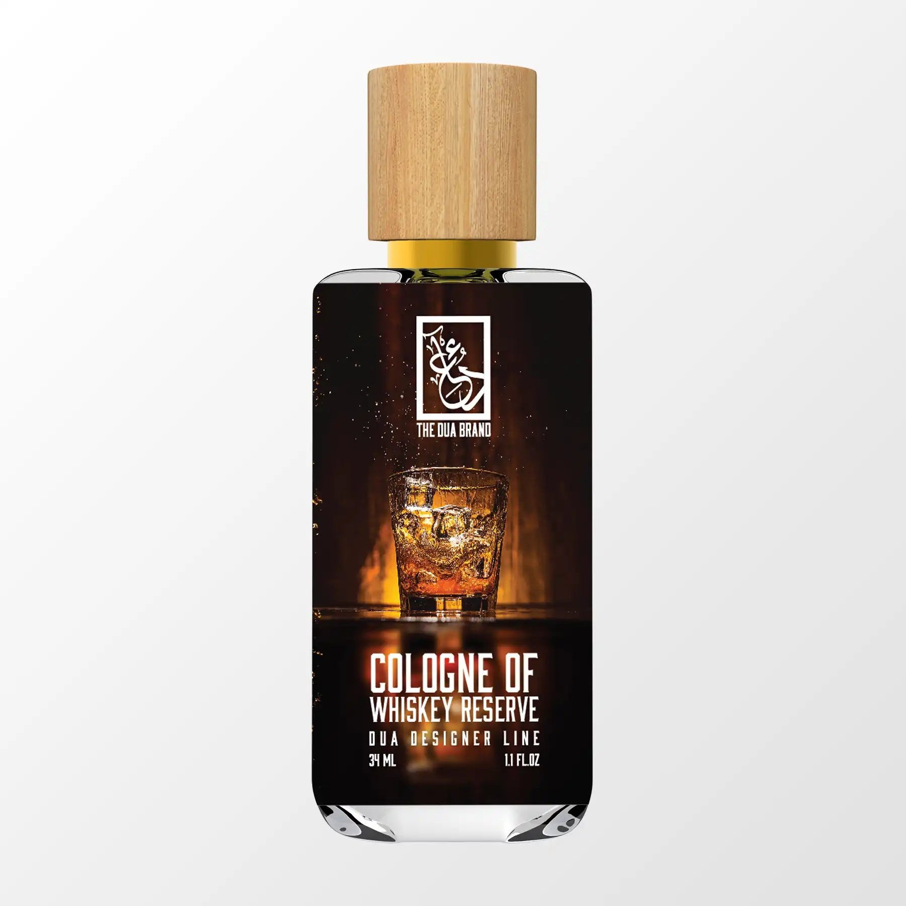 Cologne of Whiskey Reserve by The Dua Brand perfume bottle