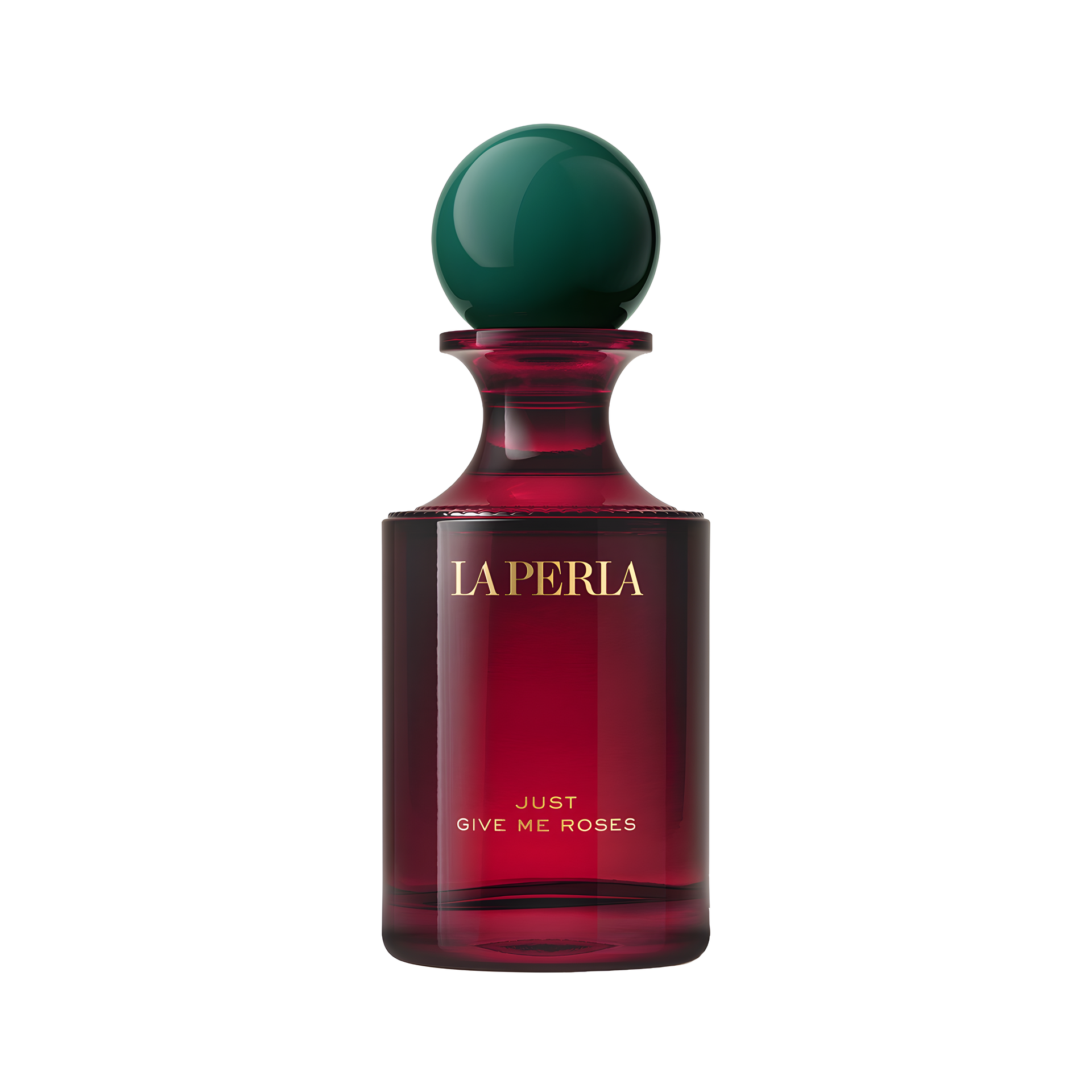 Just Give Me Roses by La Perla perfume bottle