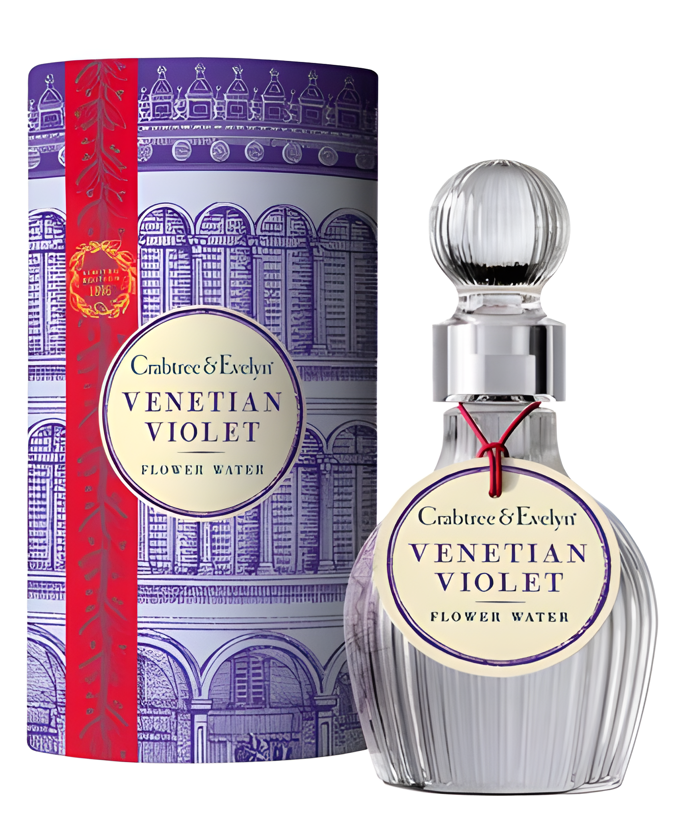 Venetian Violet Flower Water by Crabtree & Evelyn perfume bottle
