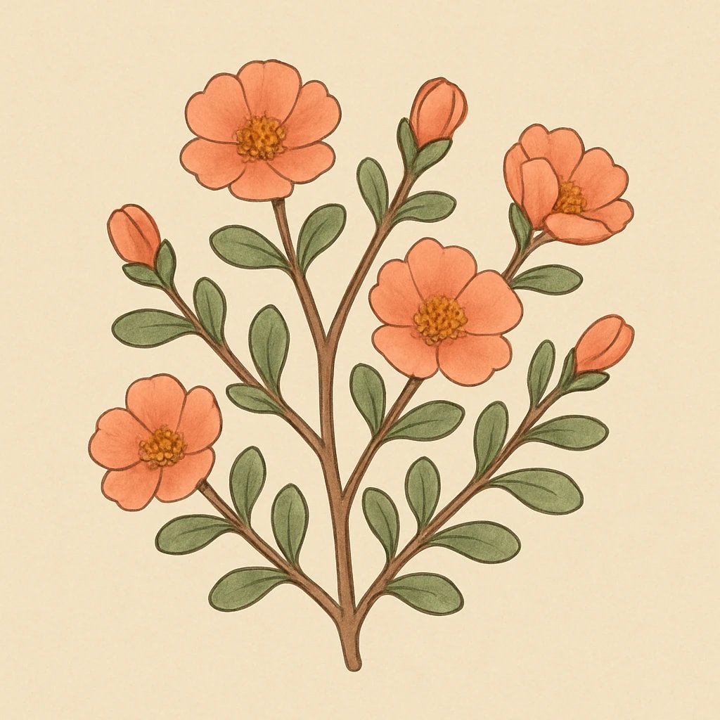 Picture of Portulaca or Pigweed note