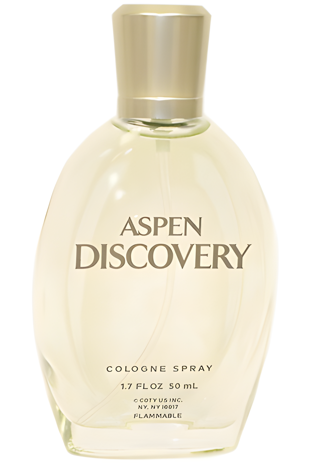 Aspen Discovery by Coty perfume bottle