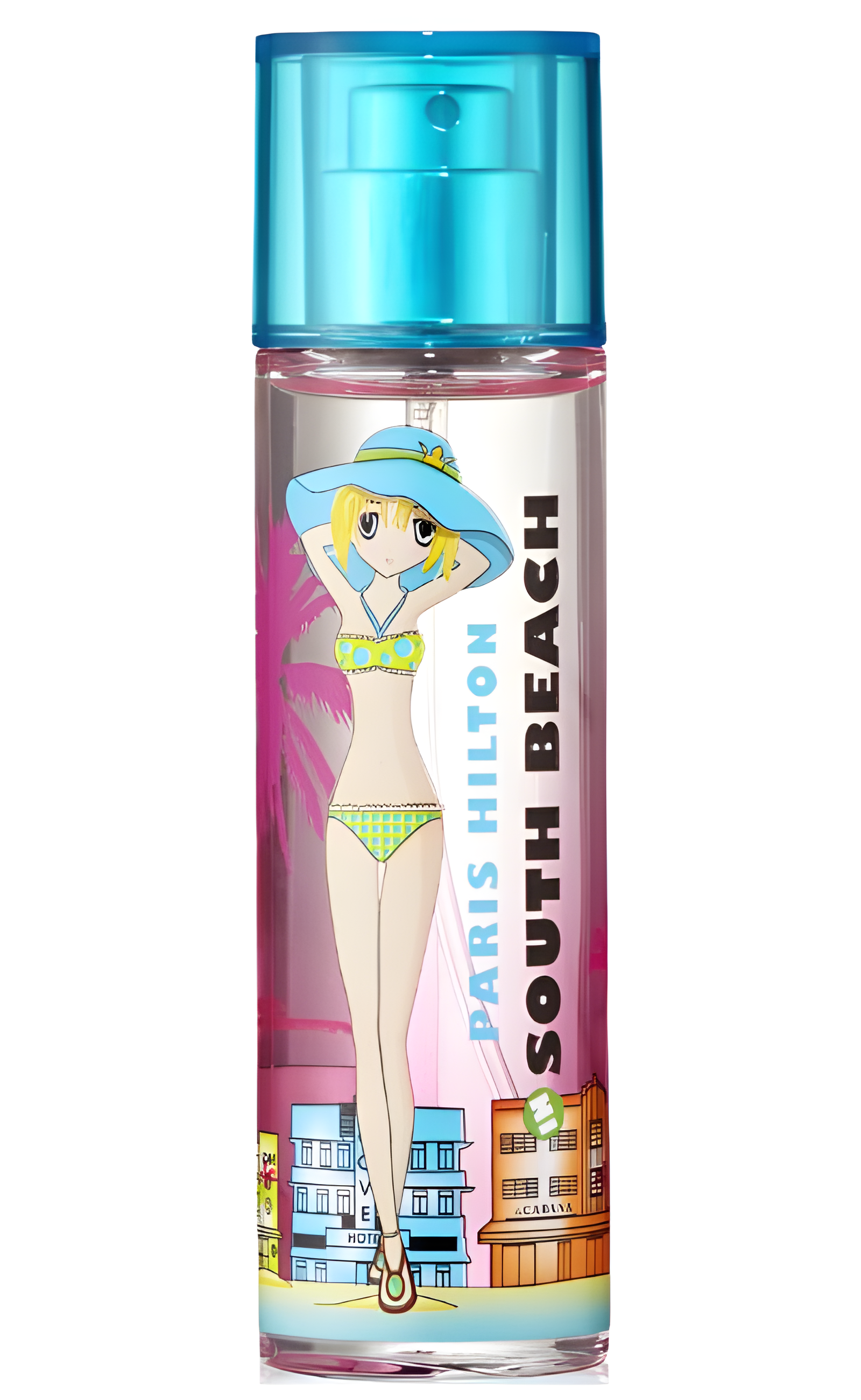 Passport South Beach by Paris Hilton perfume bottle