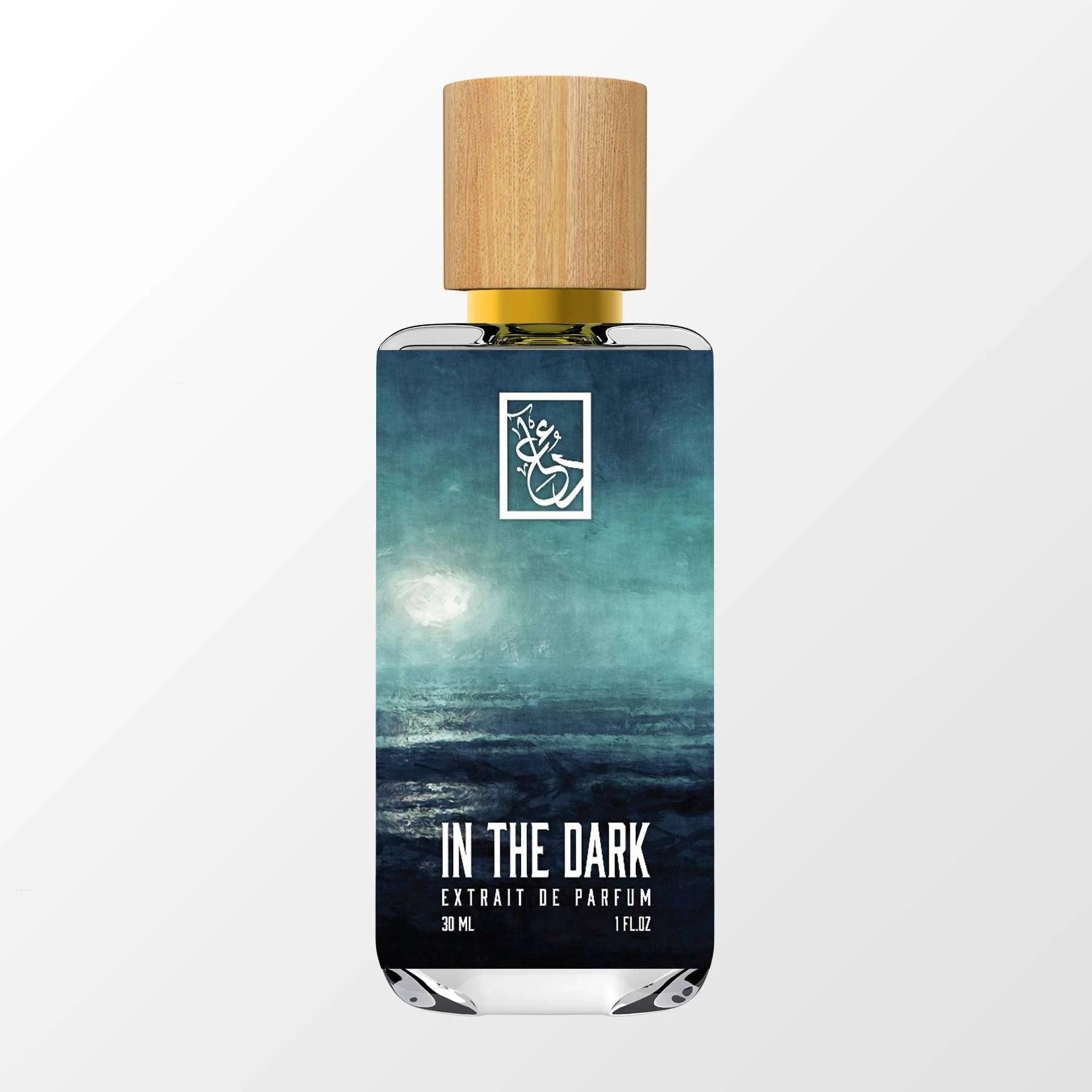 In the Dark by The Dua Brand perfume bottle