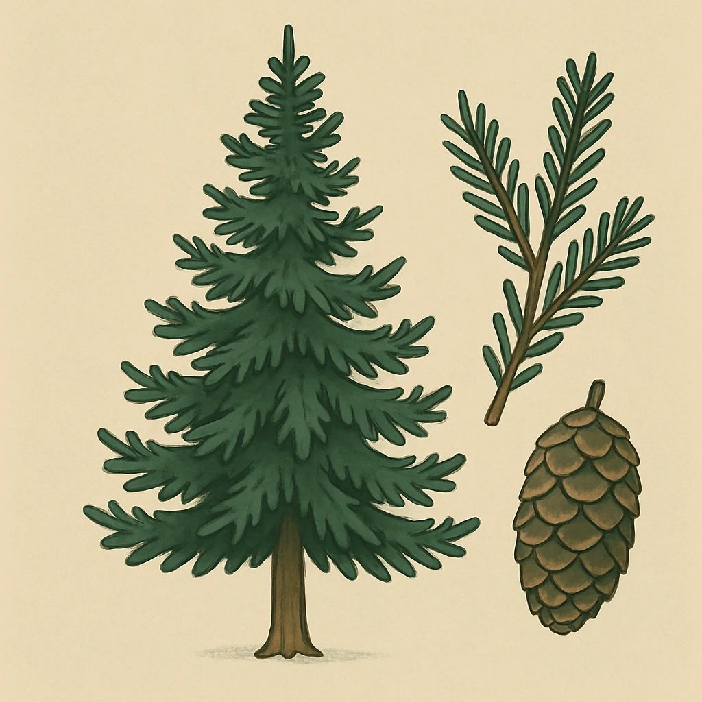 Picture of Black Spruce note