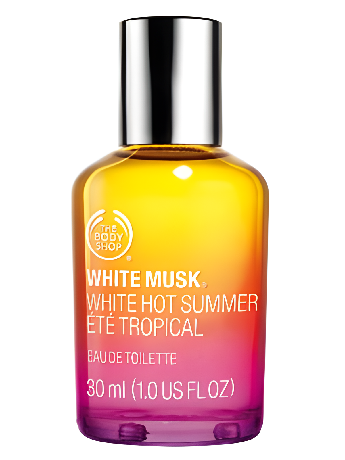 White Musk White Hot Summer by The Body Shop perfume bottle
