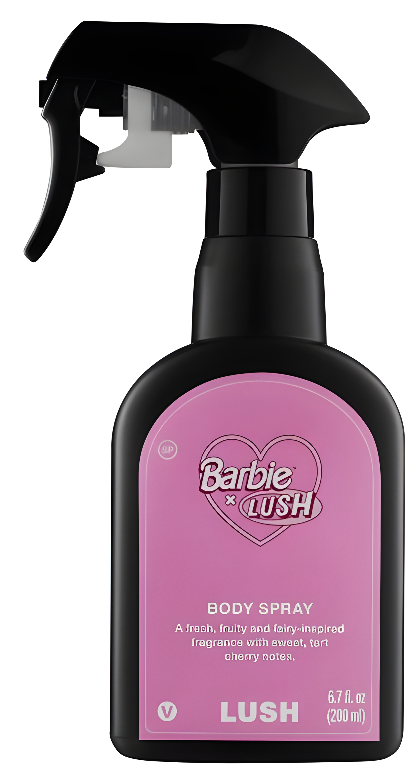 Barbie by Lush perfume bottle