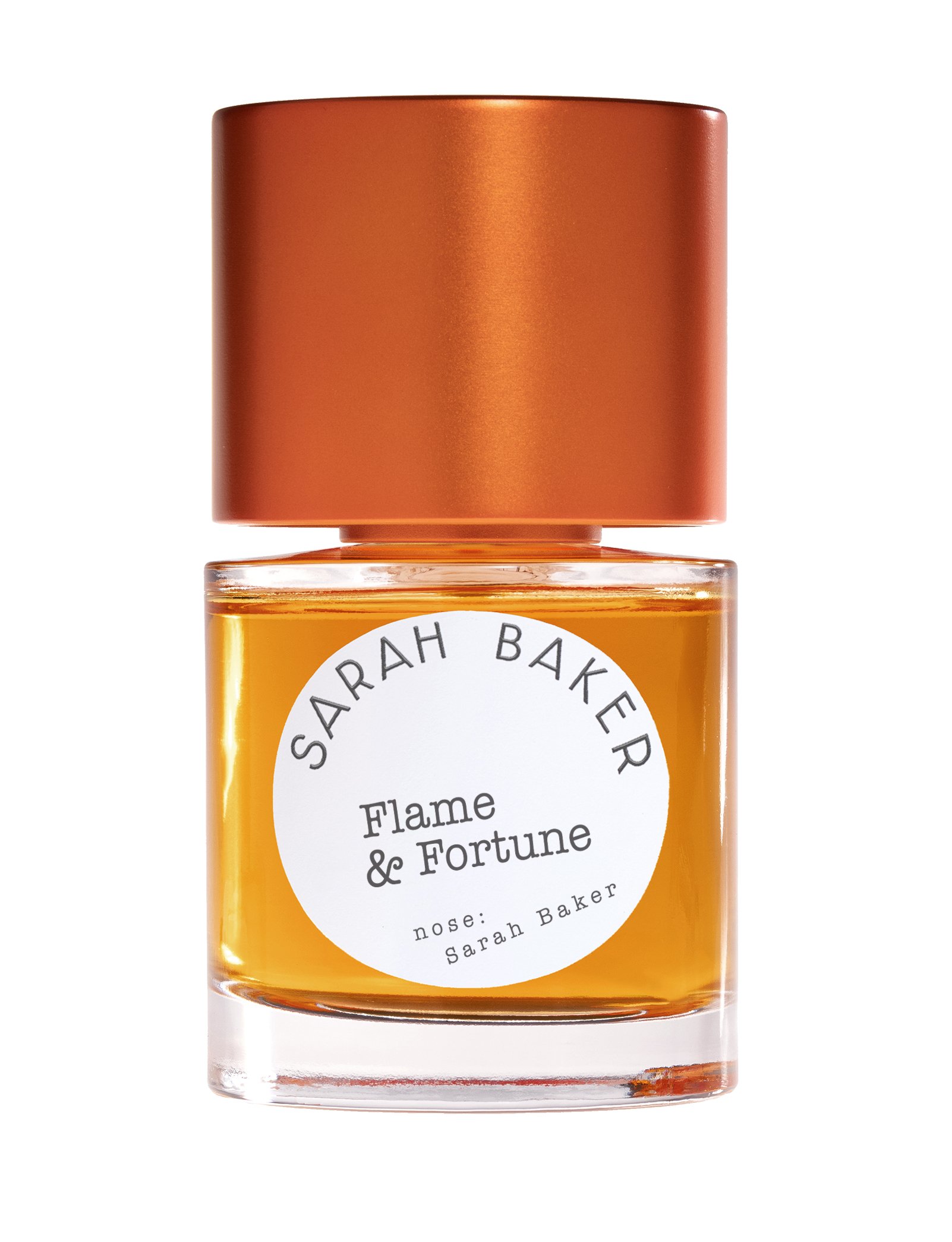 Flame & Fortune (2023) by Sarah Baker Perfumes perfume bottle