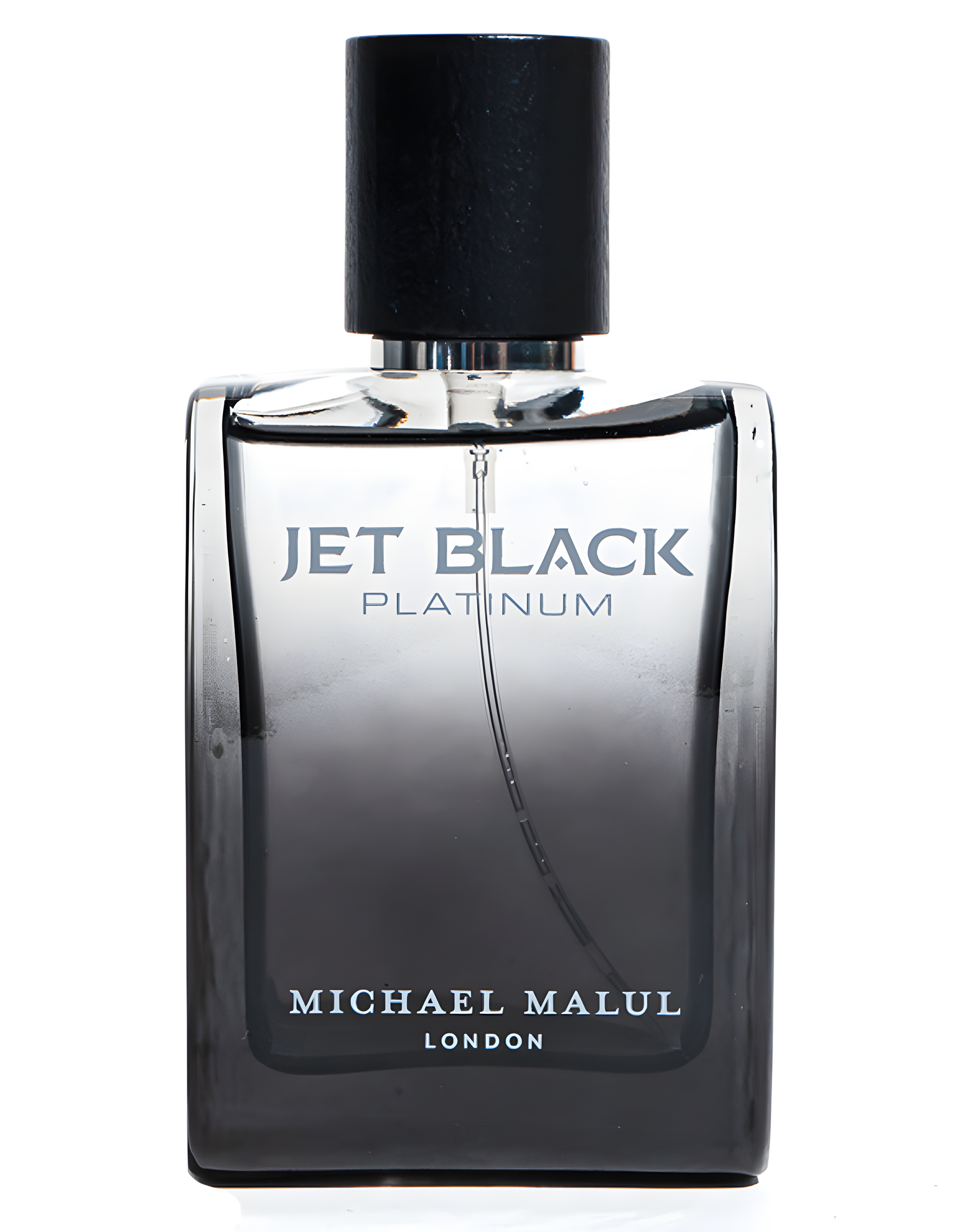 Jet Black Platinum by Michael Malul London perfume bottle