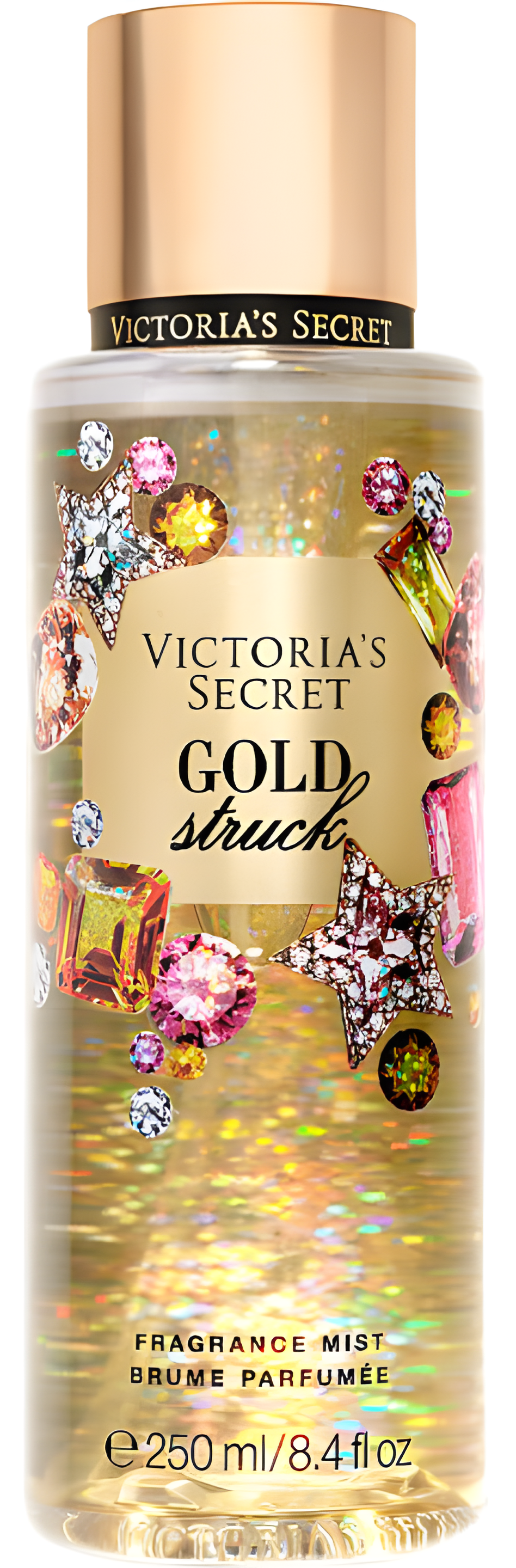 Gold Struck by Victoria's Secret perfume bottle