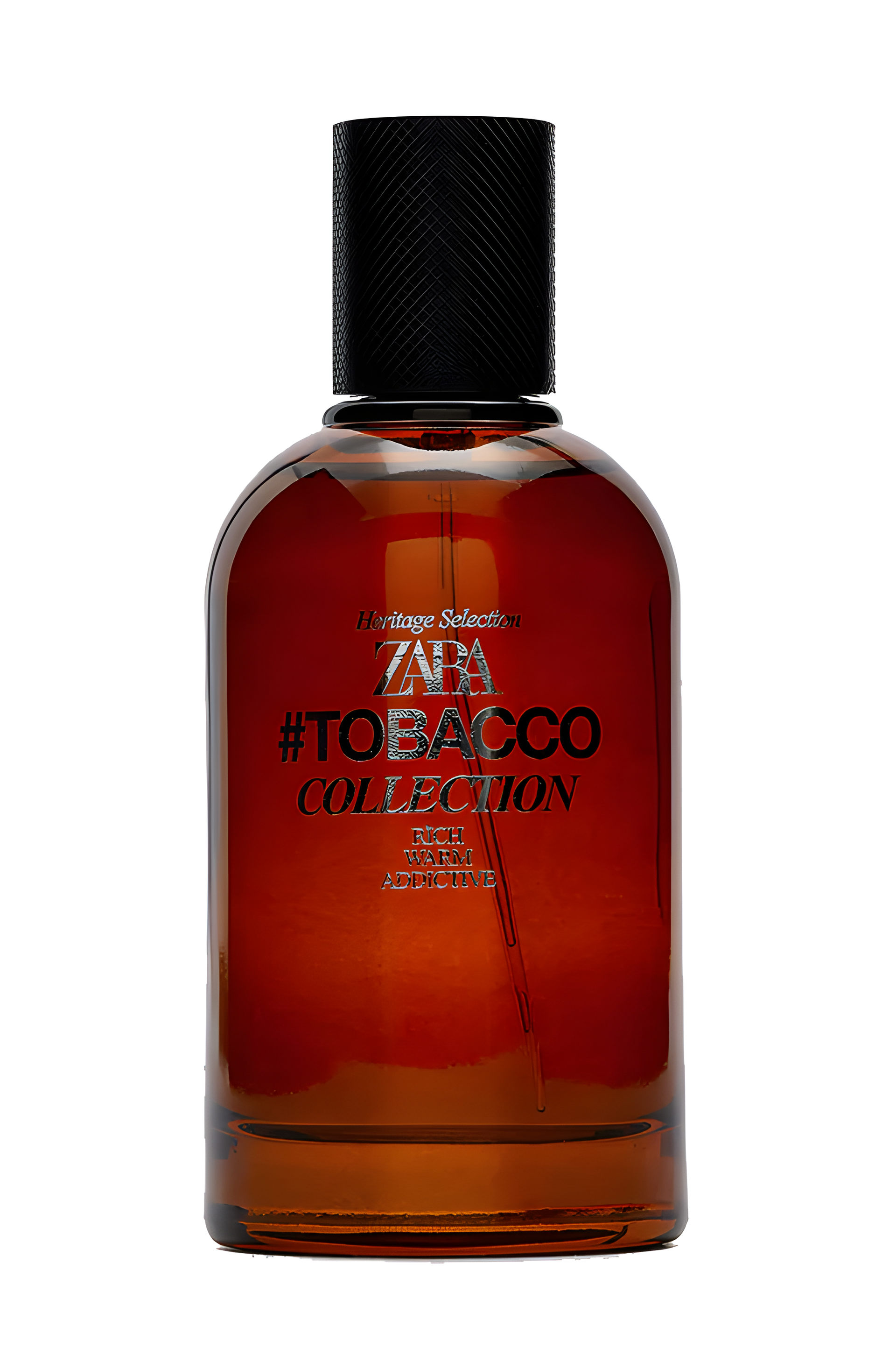 Tobacco Collection Rich Warm Addictive 2021 by Zara perfume bottle