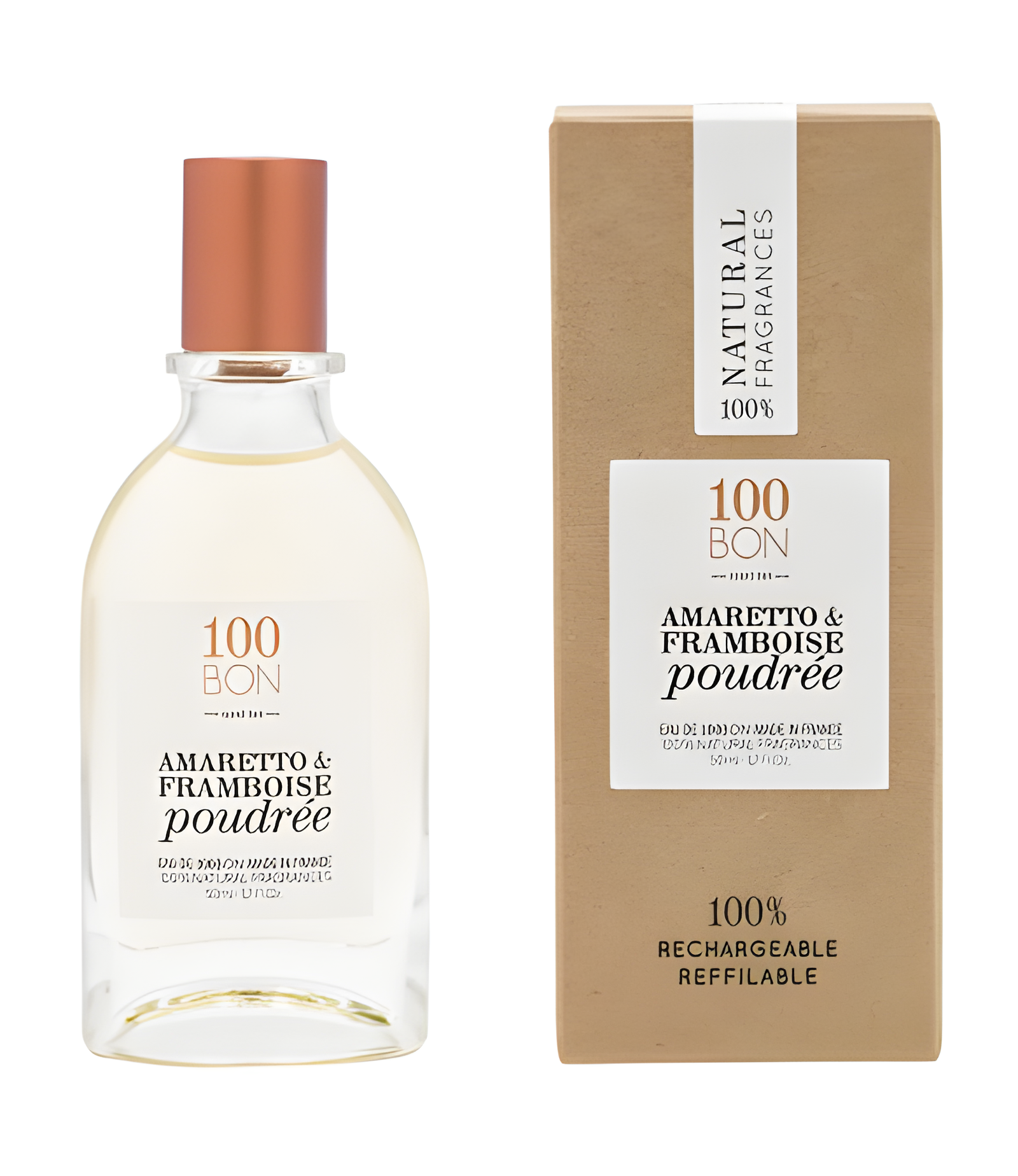 Amaretto & Framboise Poudrée by 100 Bon perfume bottle