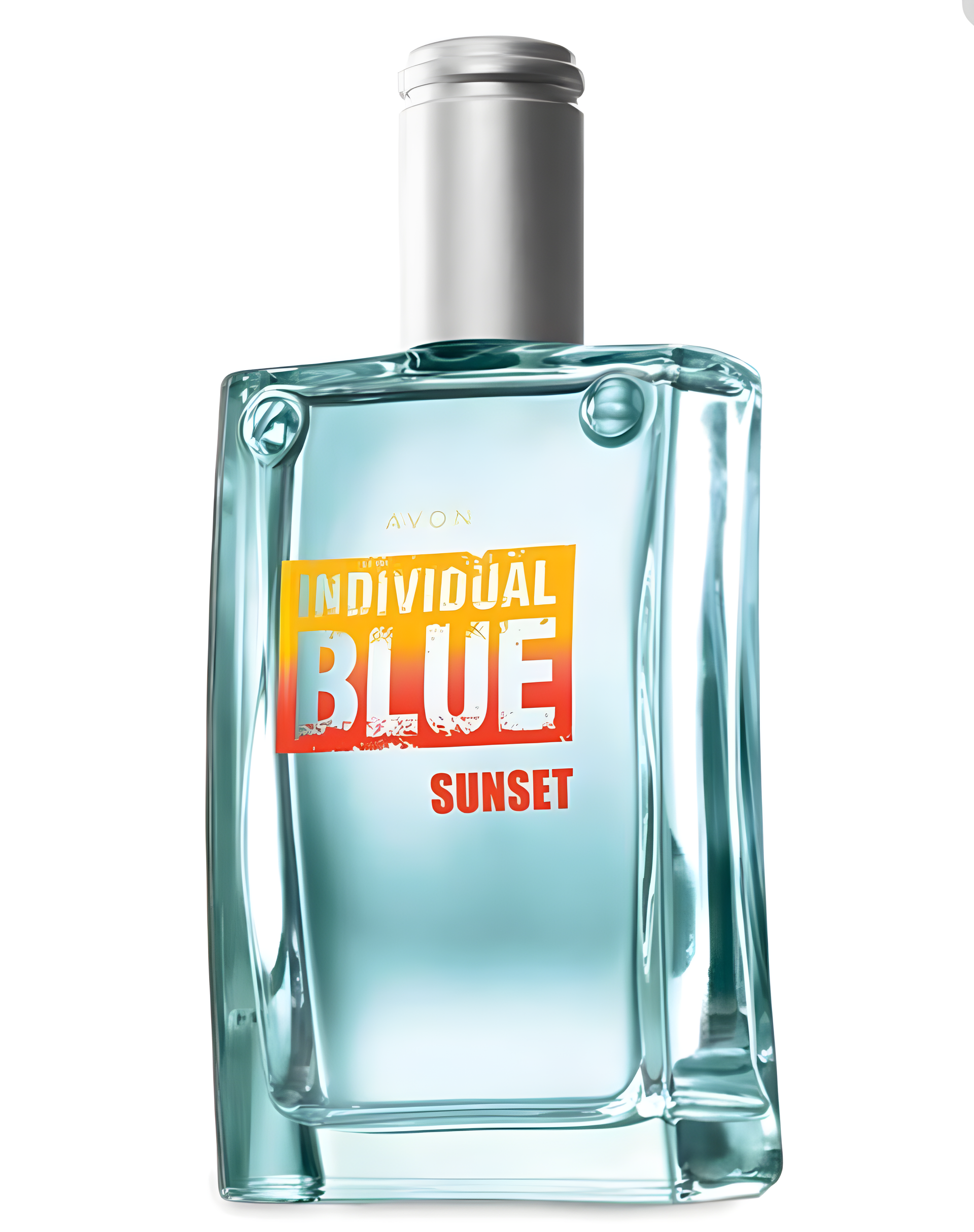 Individual Blue Sunset by Avon perfume bottle