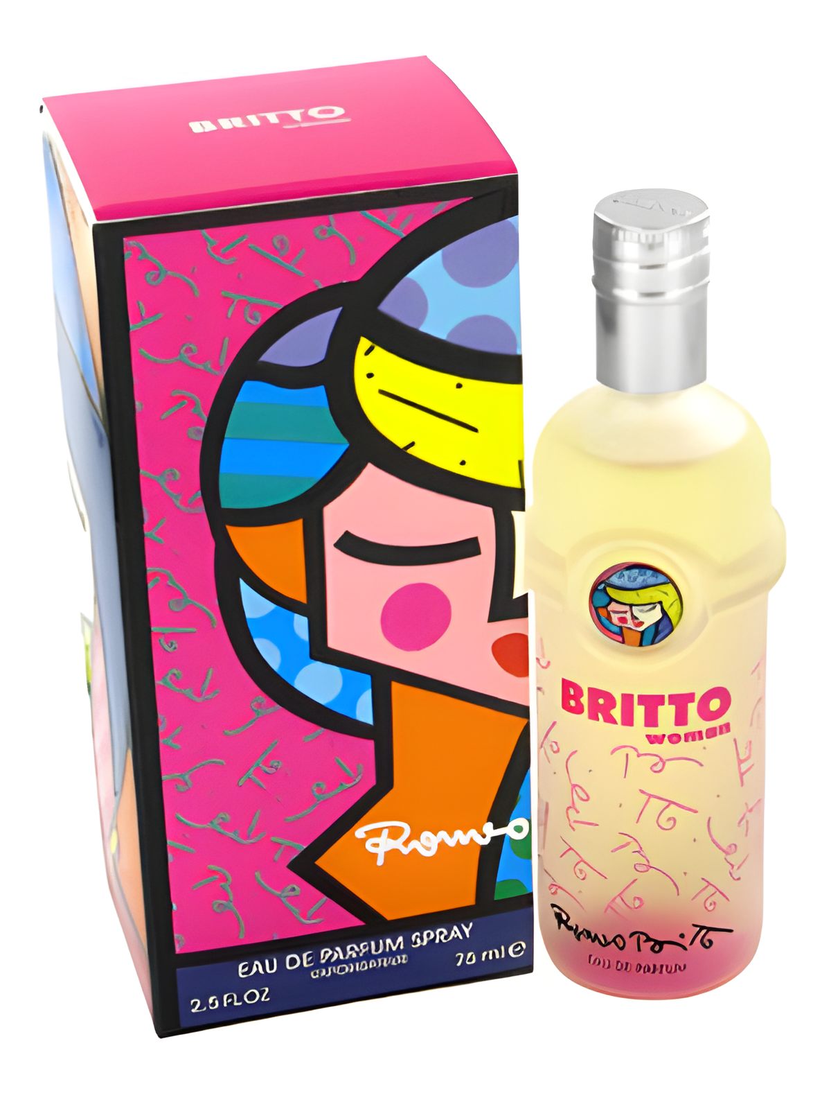 Britto Woman by Romero Britto perfume bottle