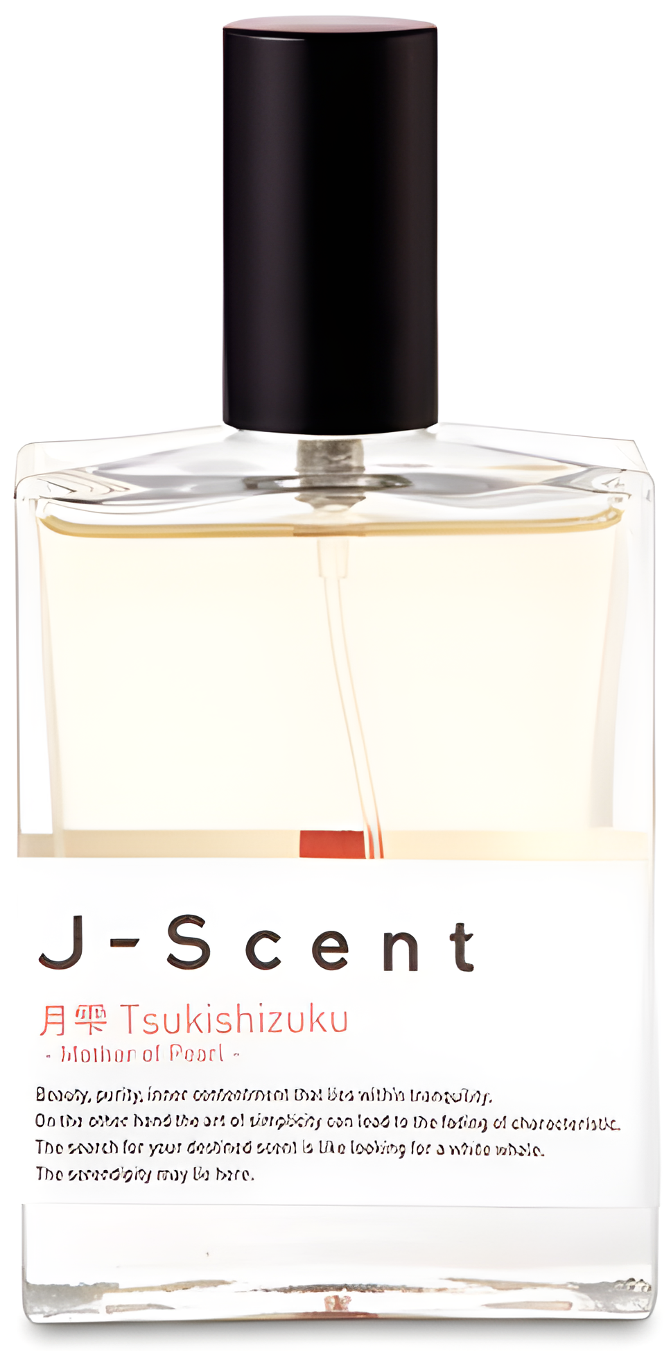 Tsukishizuku (Mother of Pearl) by J-Scent perfume bottle