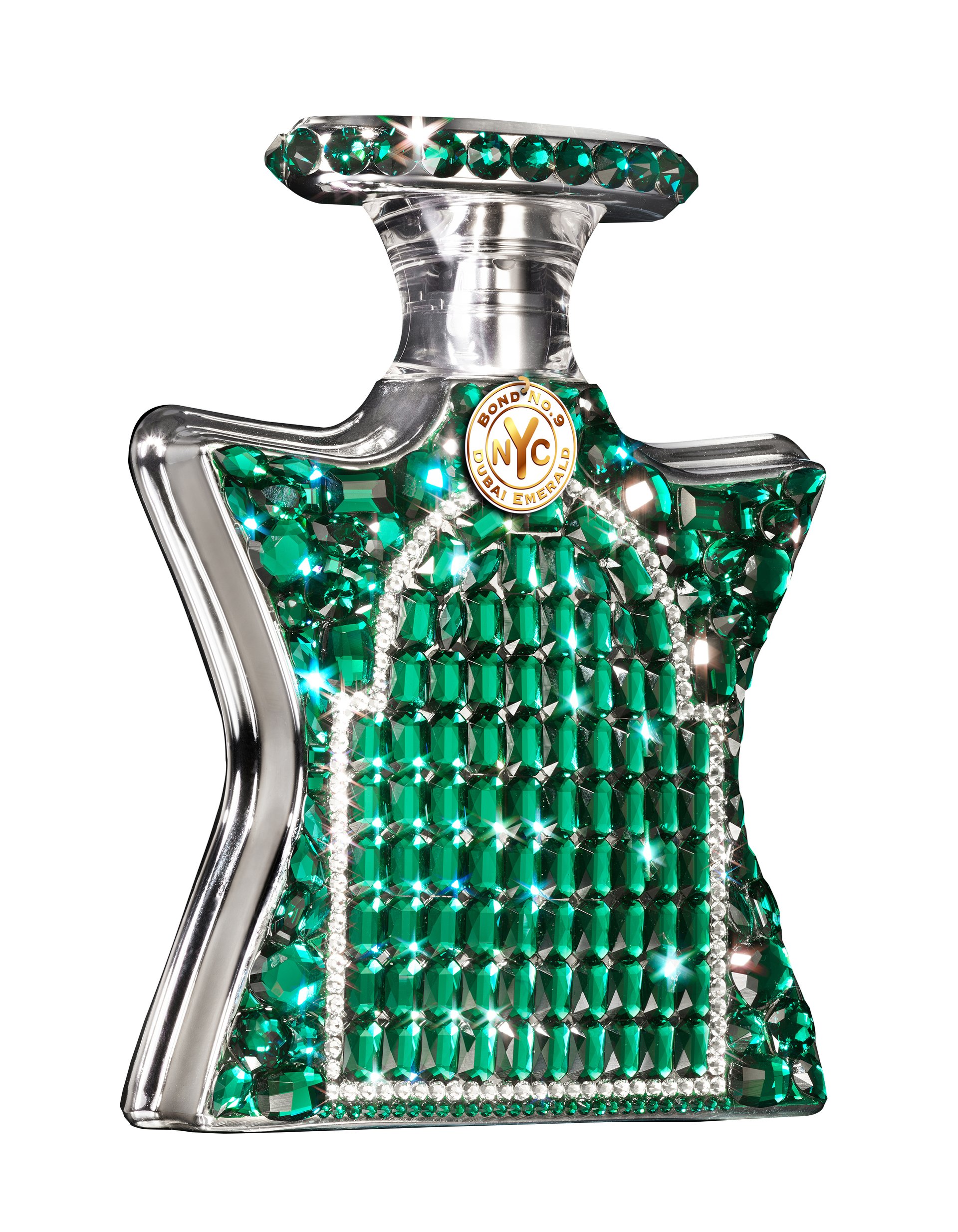 Dubai Emerald Swarovski Edition by Bond No 9 perfume bottle
