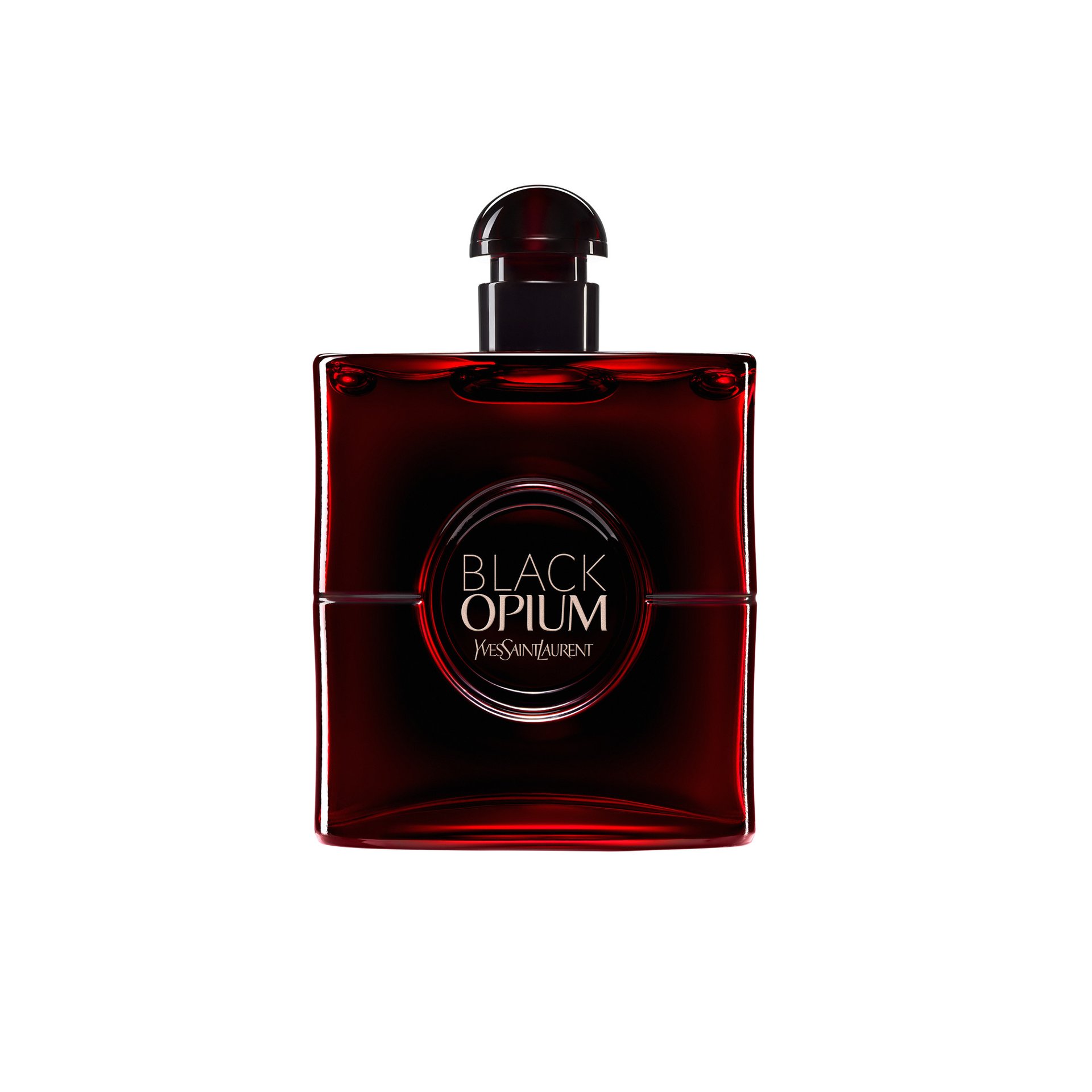 Black Opium Over Red by Yves Saint Laurent perfume bottle