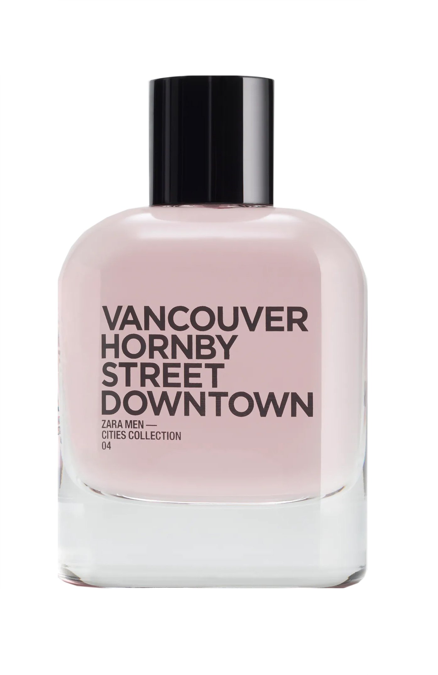 Vancouver Hornby Street Down by Zara perfume bottle